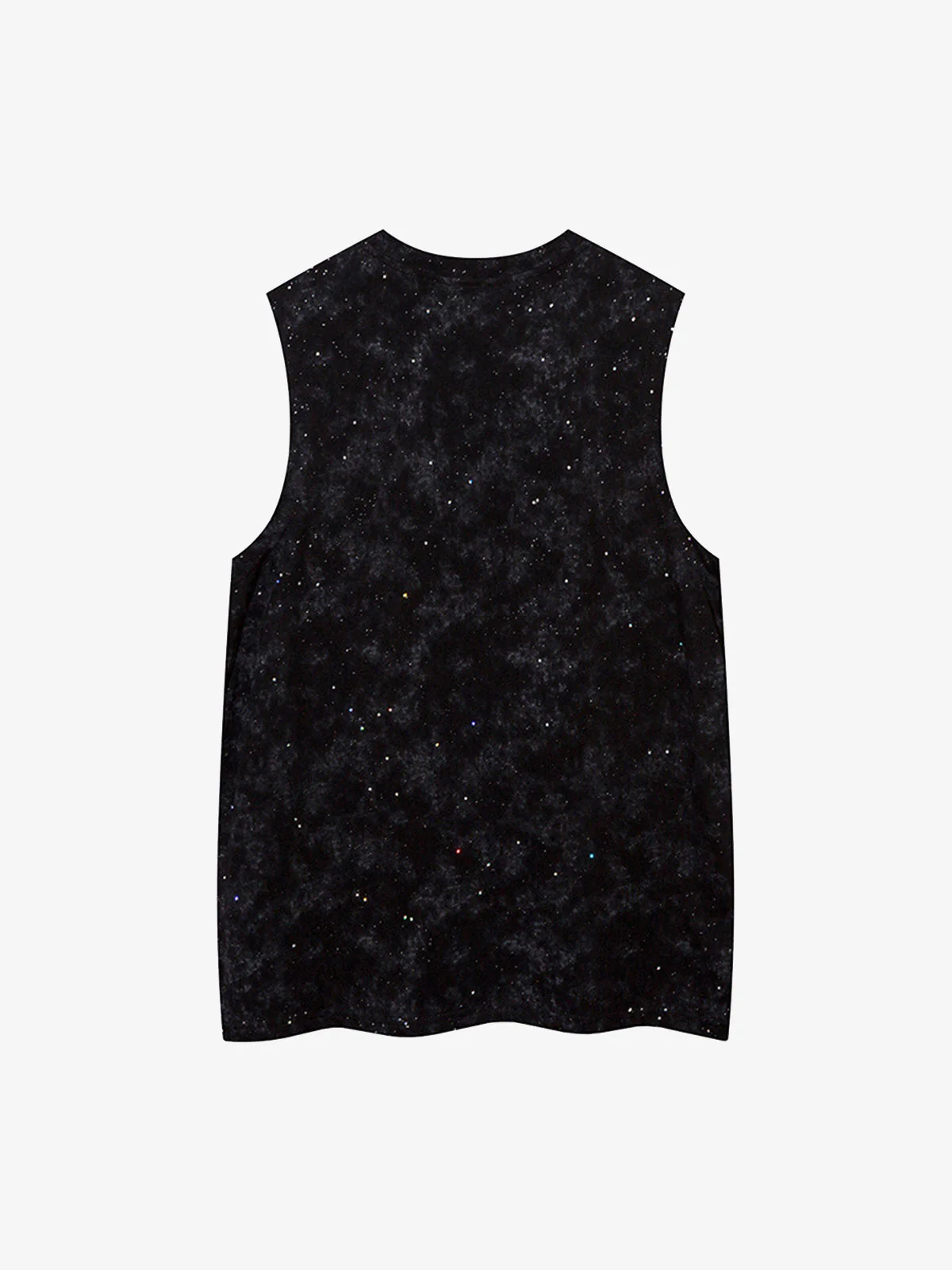 Retro Rhinestone Cross Chain Vest - Image 4