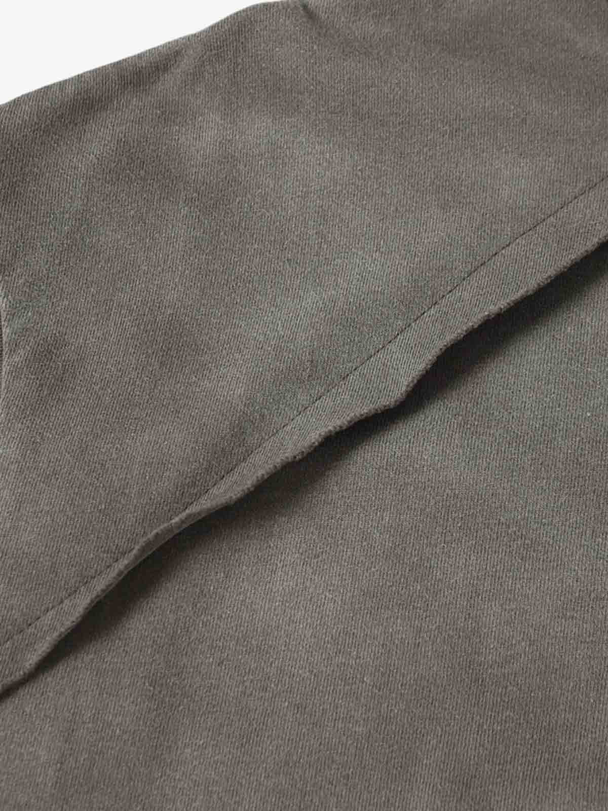 Spray Washed Raw Edge Raglan Knit T-Shirt - Image 12