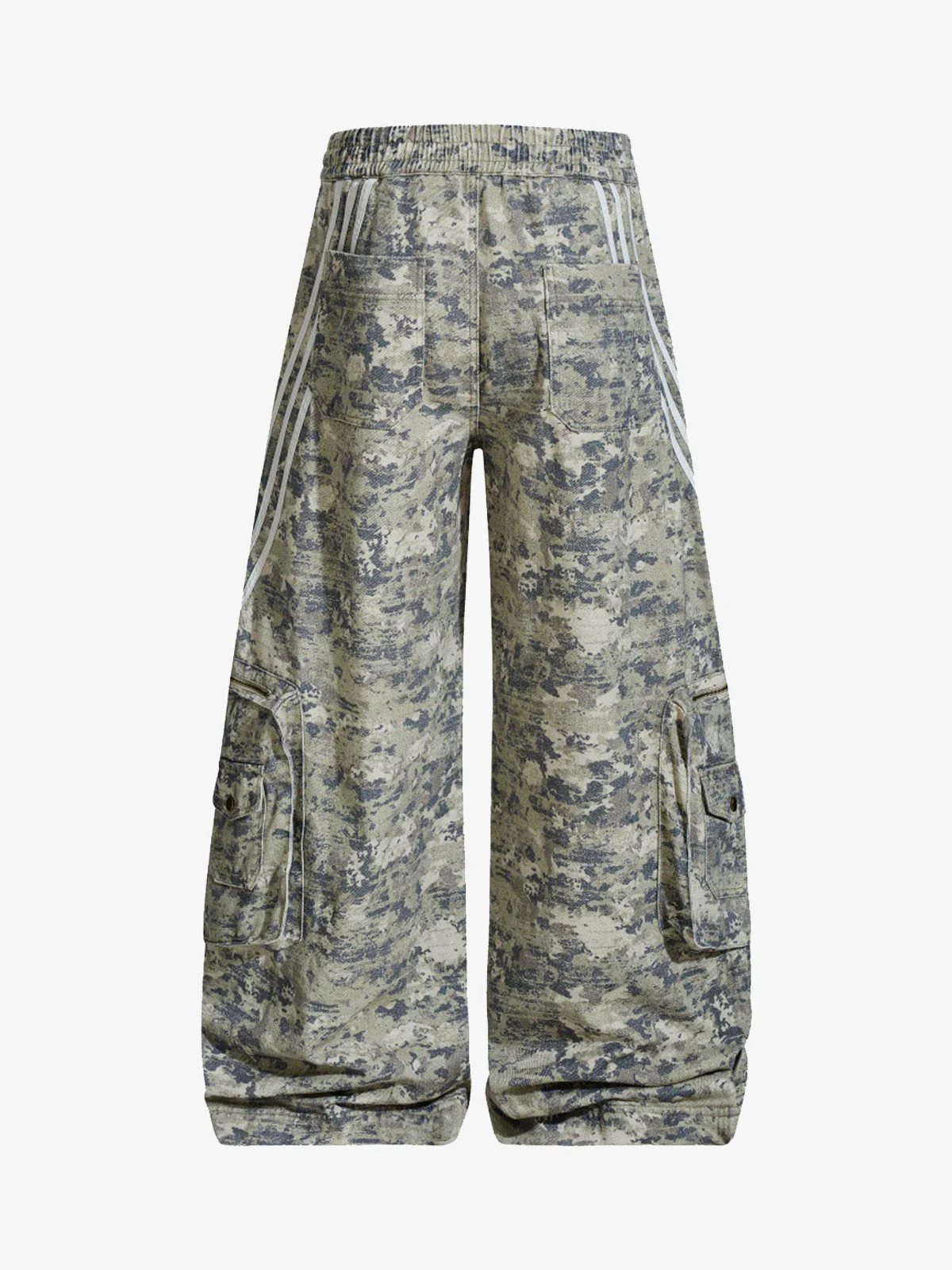 Street Camo Multi-Pocket Workwear Scimitar Pants - 2516 - Image 5