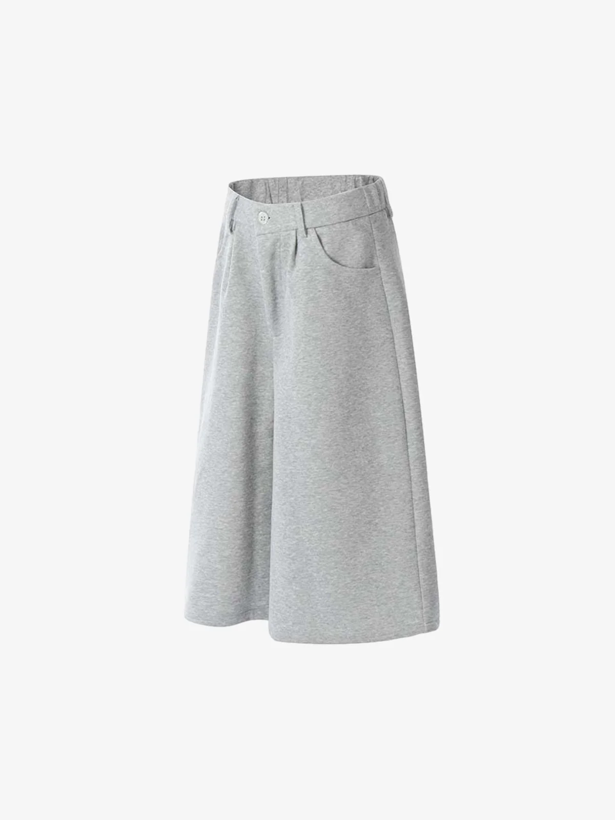 Street Cotton Cropped Jorts - Image 4