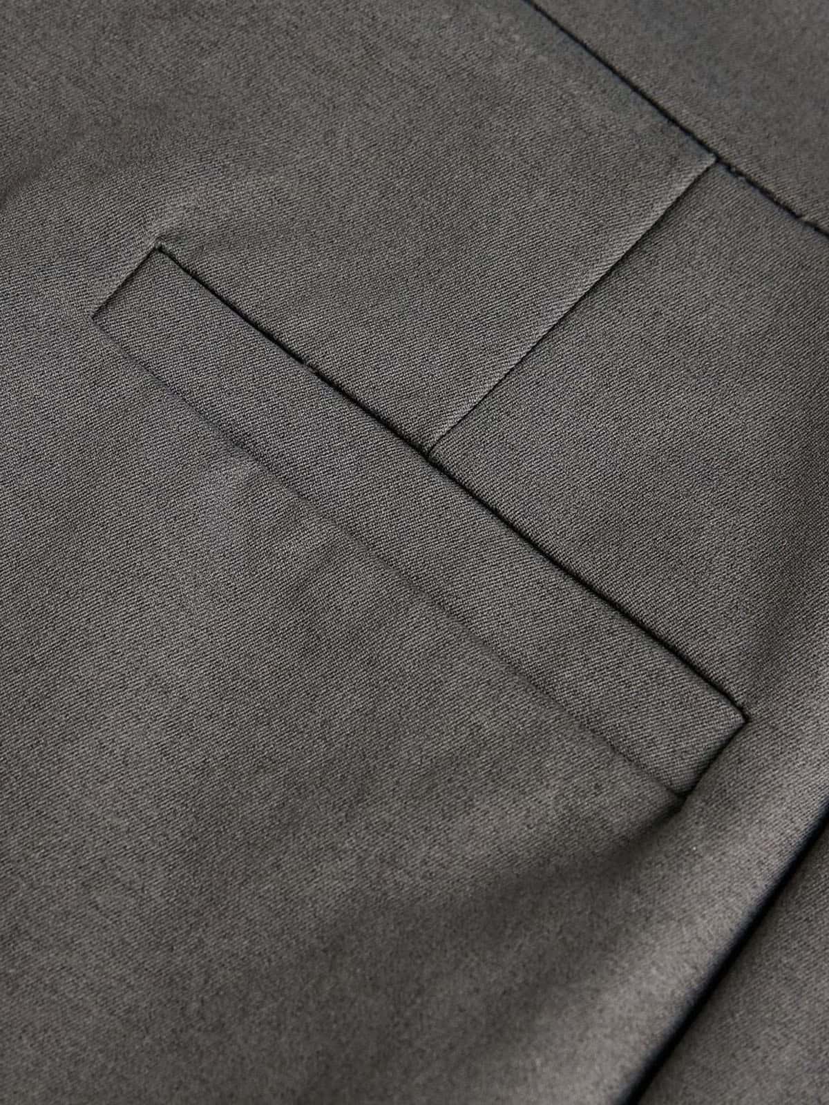 Street Deconstruction Split Casual Suit Pants - Image 10