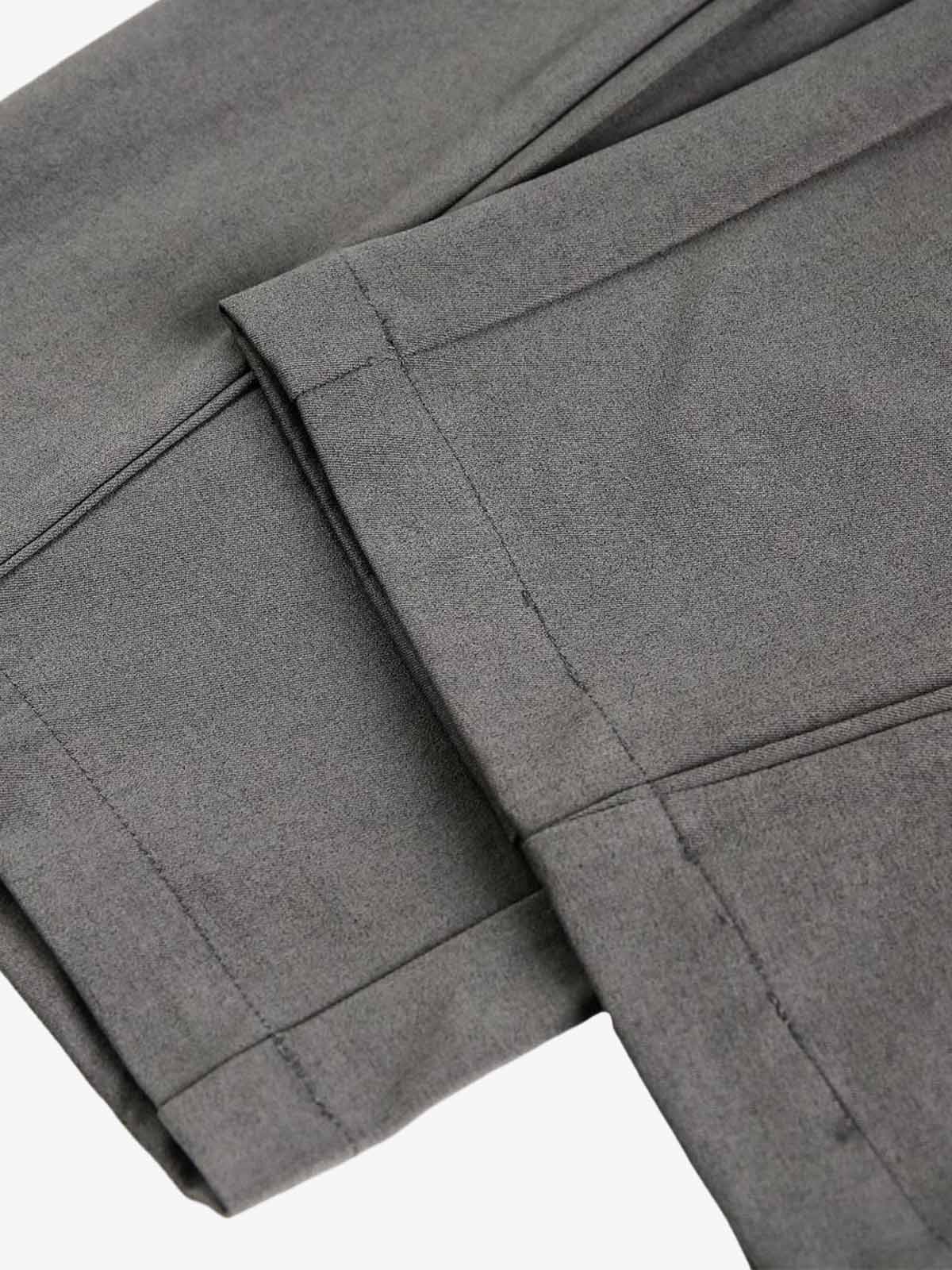 Street Deconstruction Split Casual Suit Pants - Image 11