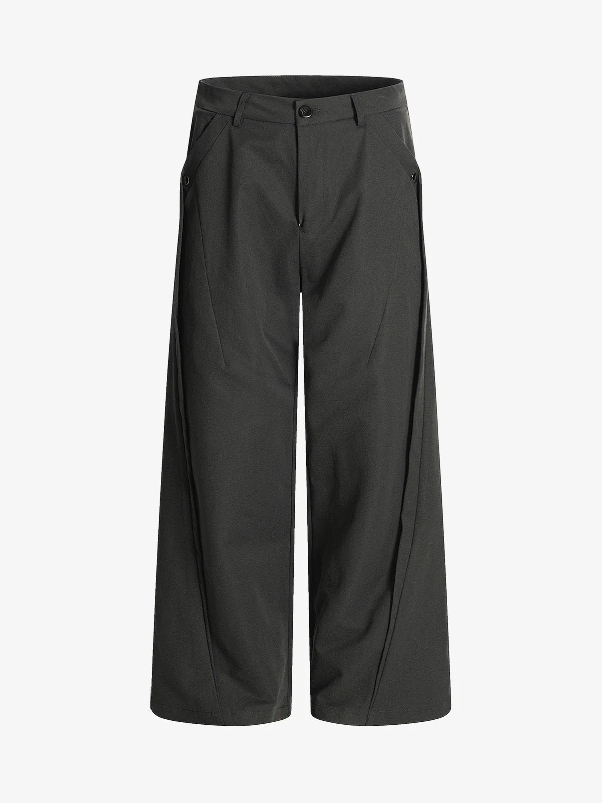 Street Deconstruction Split Casual Suit Pants - Image 2