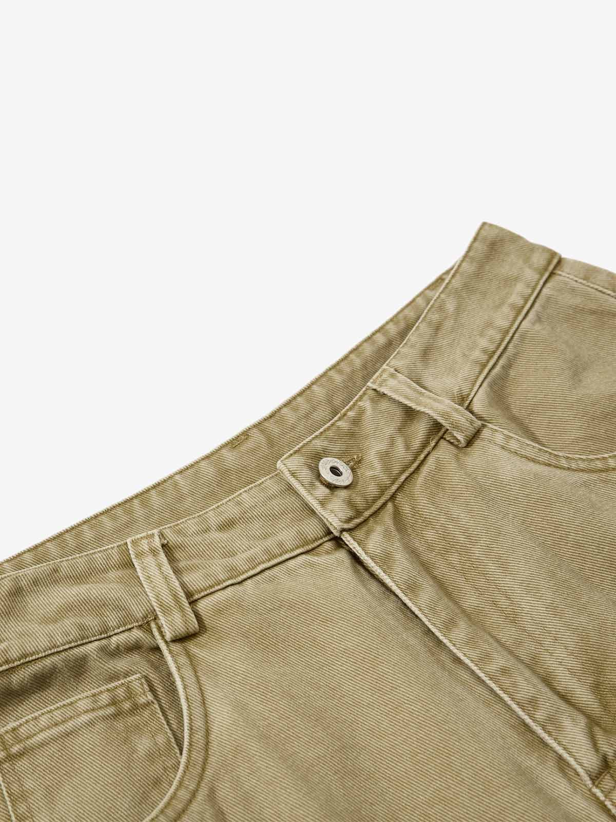 Street Detachable Belt Baggy Pants - Image 8