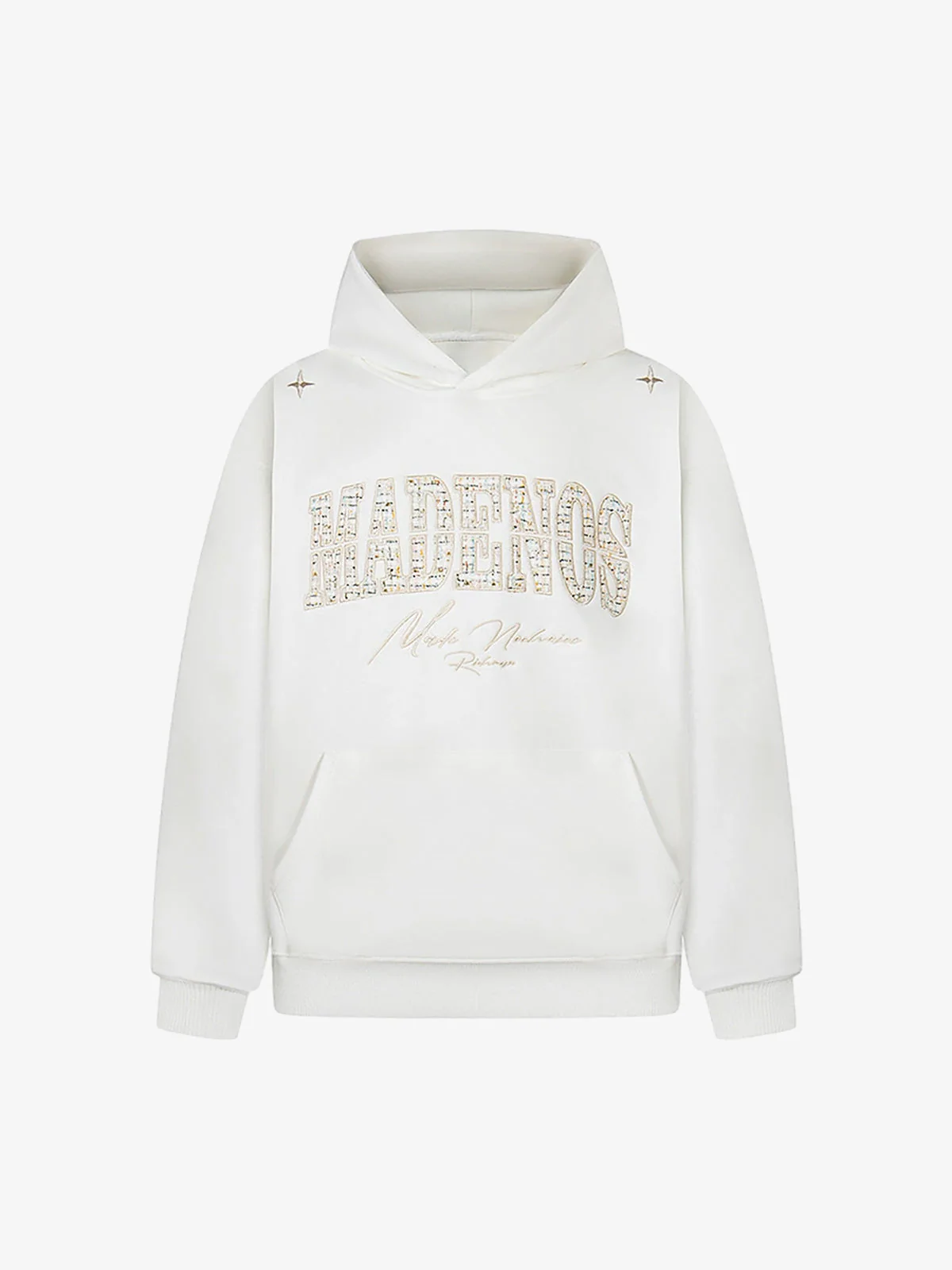 Street Letter Embroidery Simple Loose Hoodie - Image 9