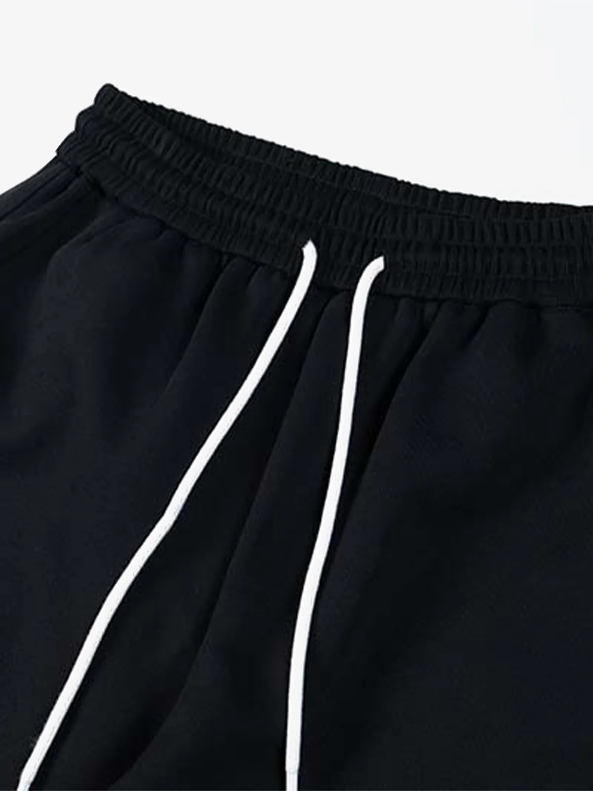 Street Patterned Striped Barrel Casual Pants - Image 6