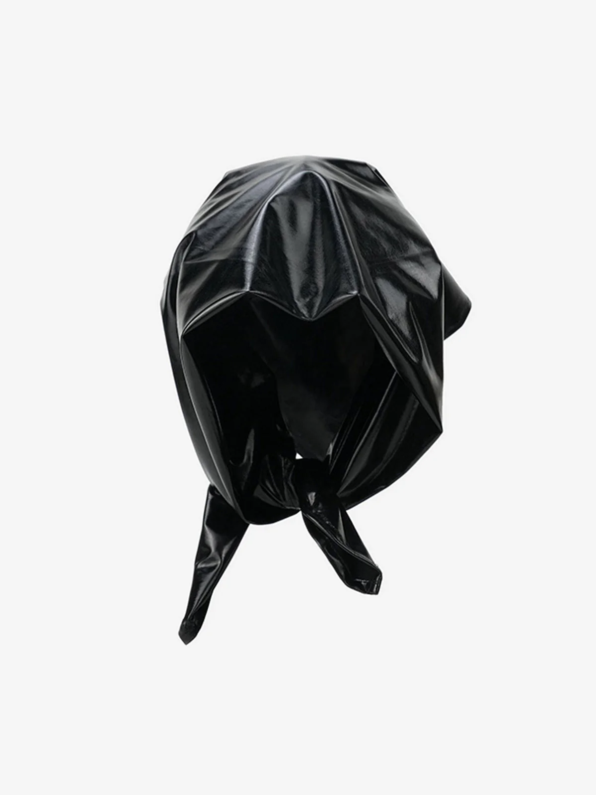 Street PU Leather Triangle Head Scarf - Image 4