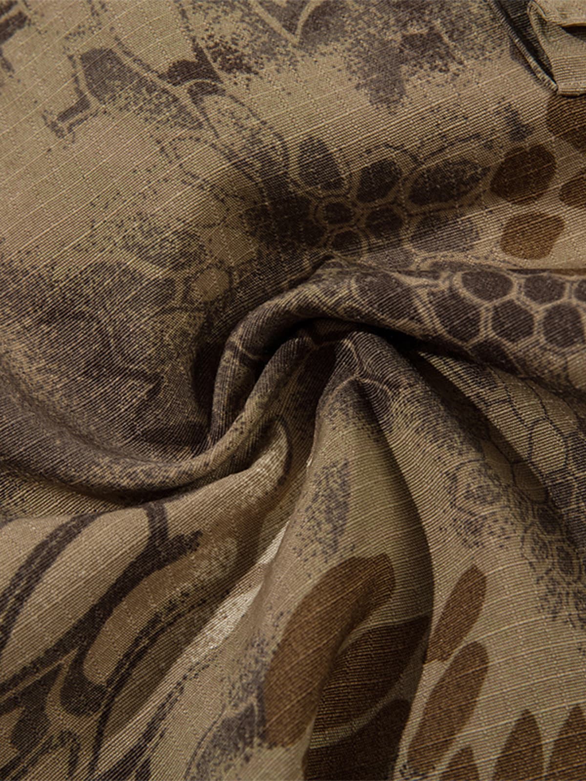 Street Snake Camo Multi-pocket Cargo Pants - Image 13