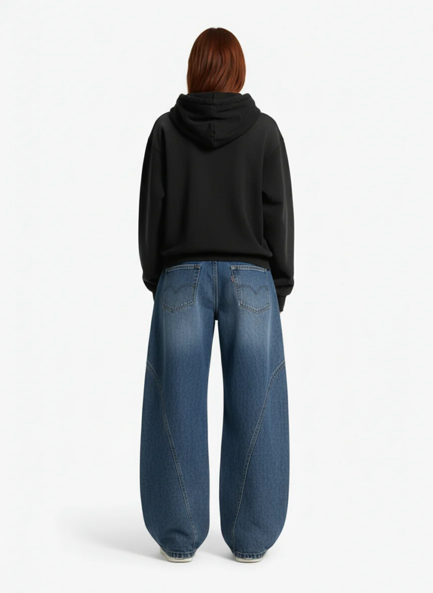 Street Spray Paint Print Hoodie - Image 5