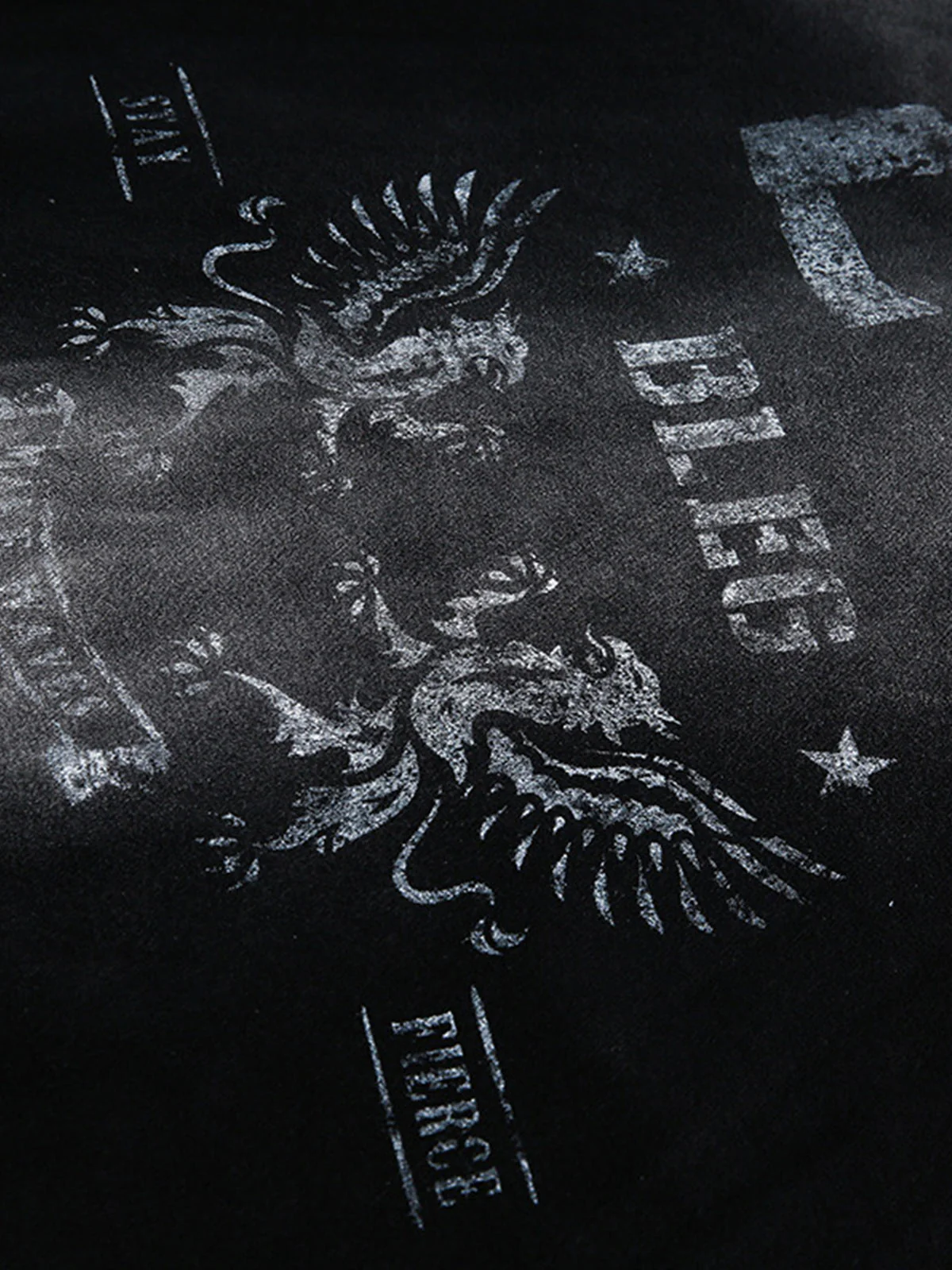 Street Spray Paint Print Hoodie - Image 9