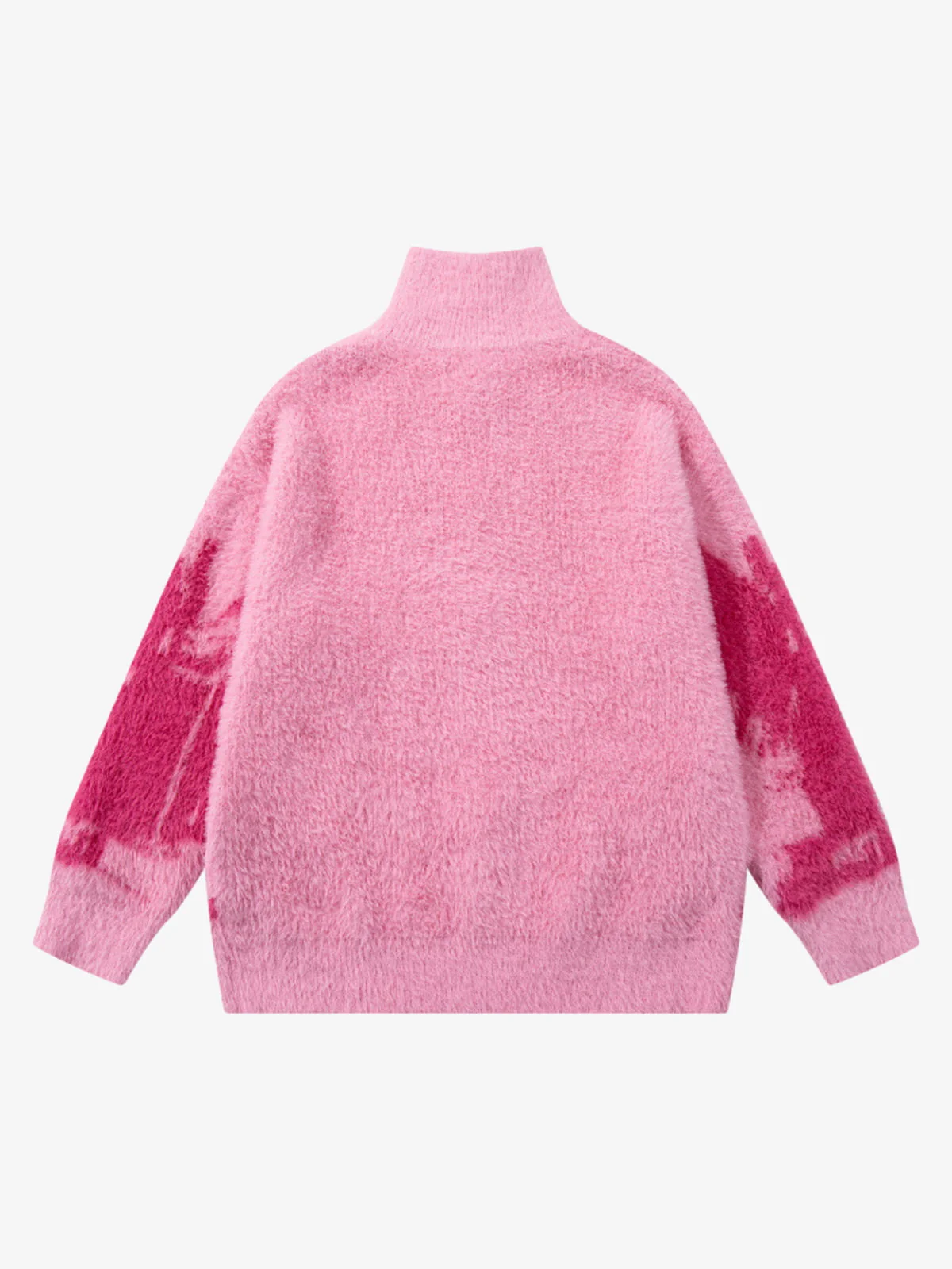Street Subculture Angel Jacquard Cardigan Sweater - Image 12