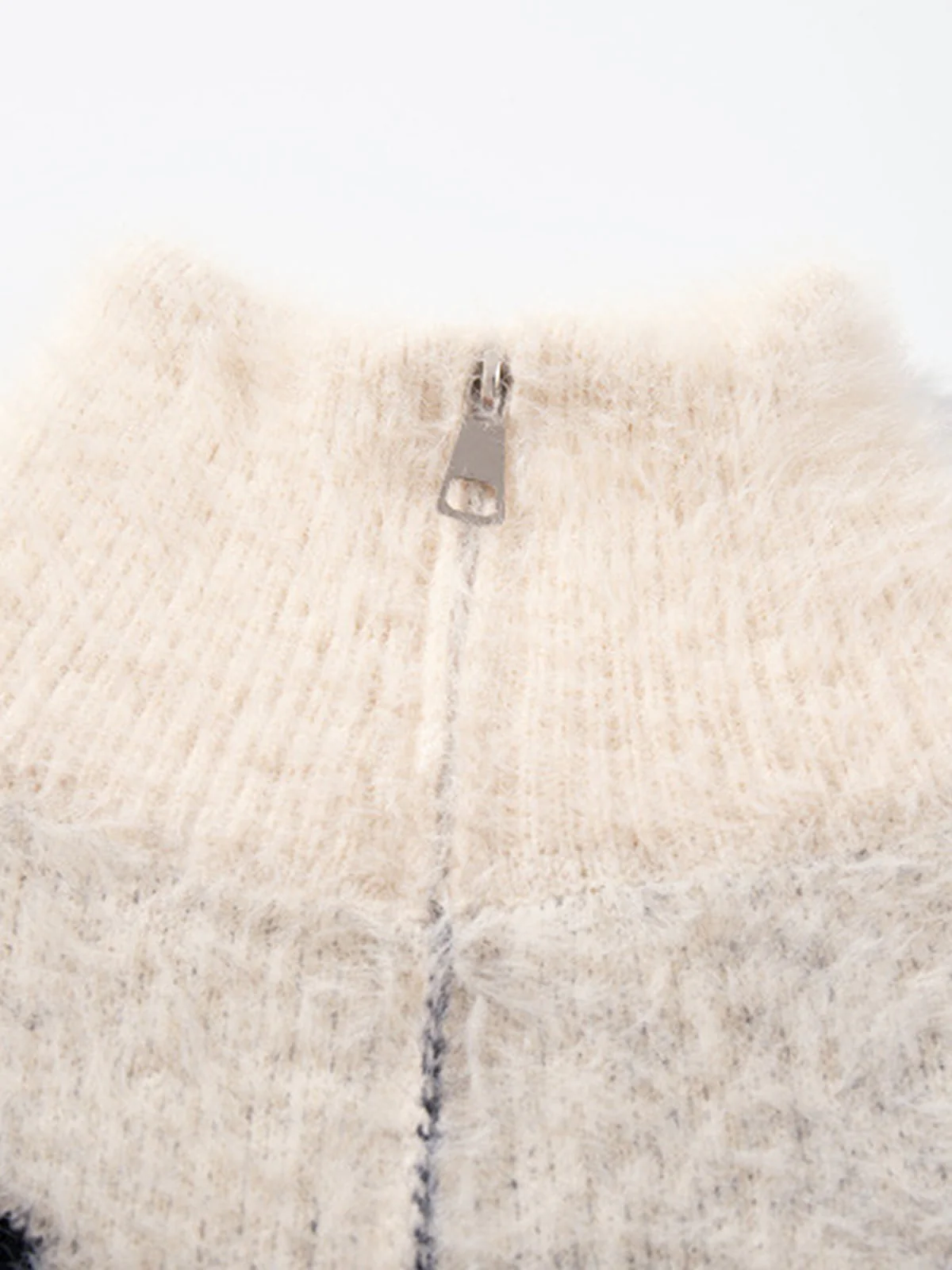 Street Subculture Angel Jacquard Cardigan Sweater - Image 16
