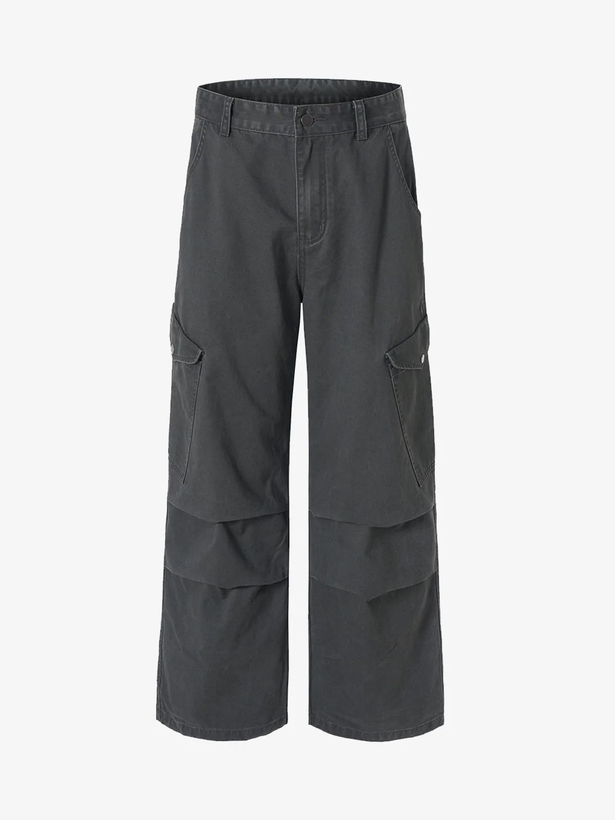Streetwear Utility Multi-Pocket Straight-Leg Pants - Image 2