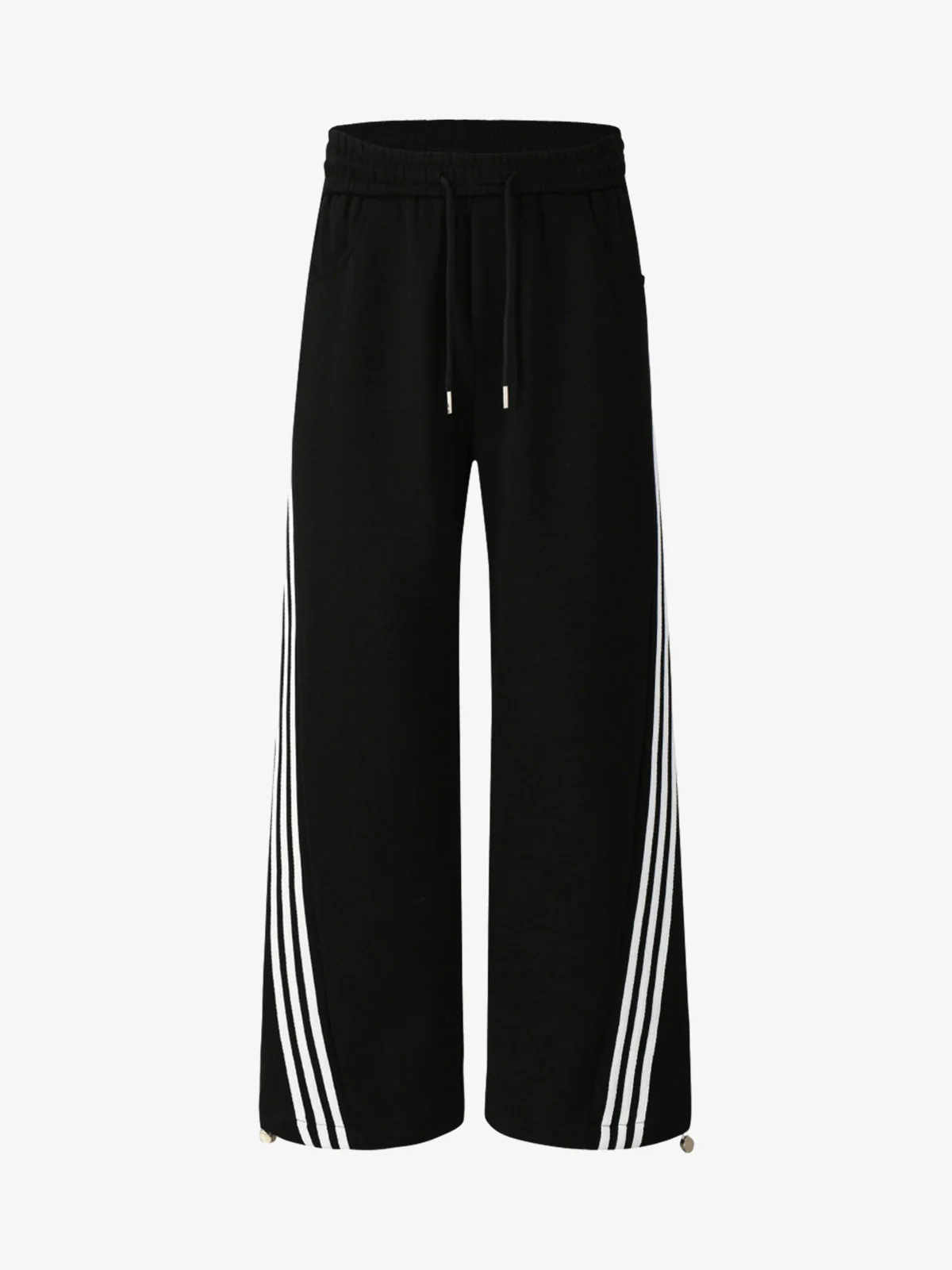 Striped Loose Drape Pants - Image 2