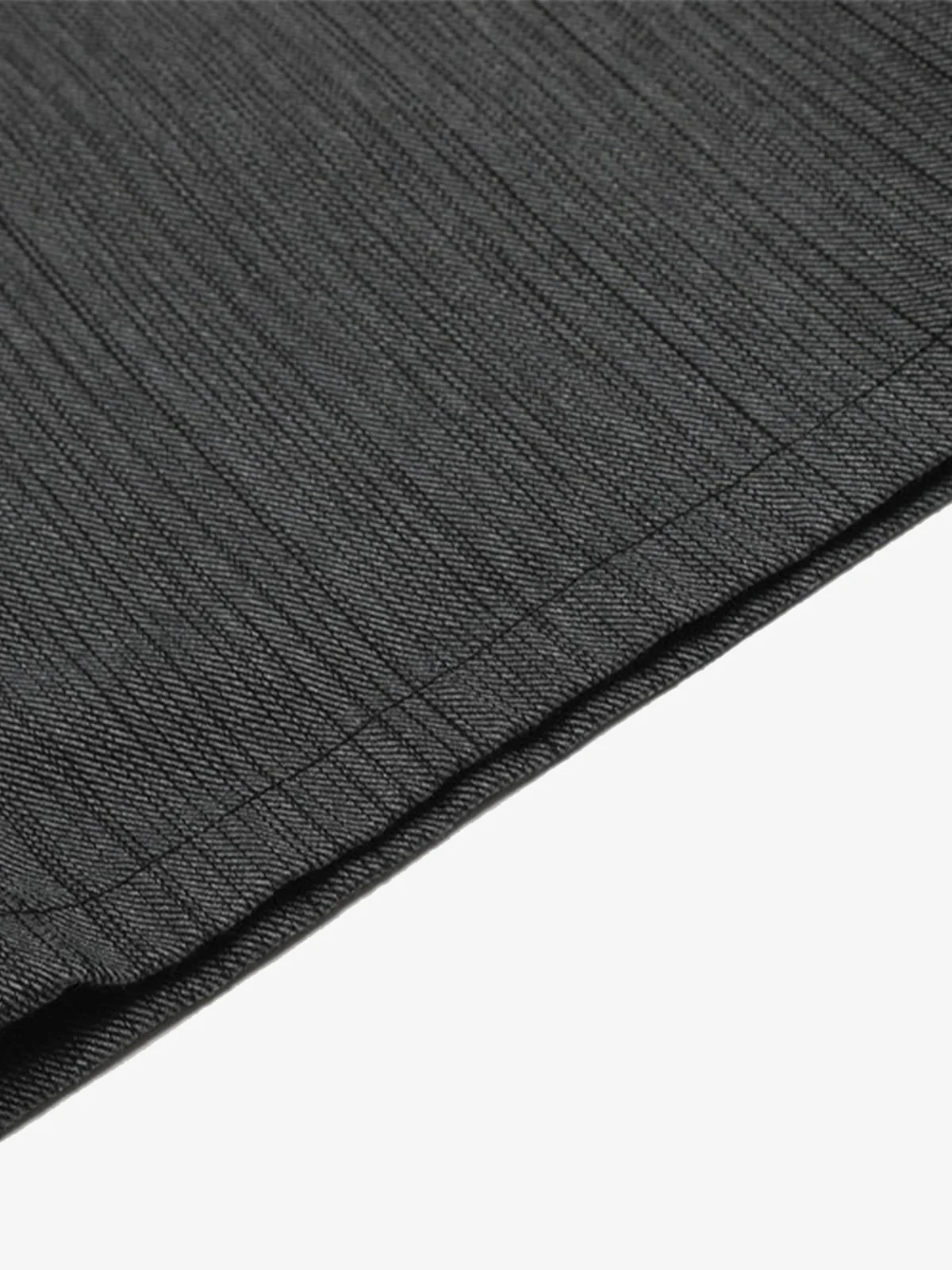 Striped Textured Reverse Pocket Pants - Image 6