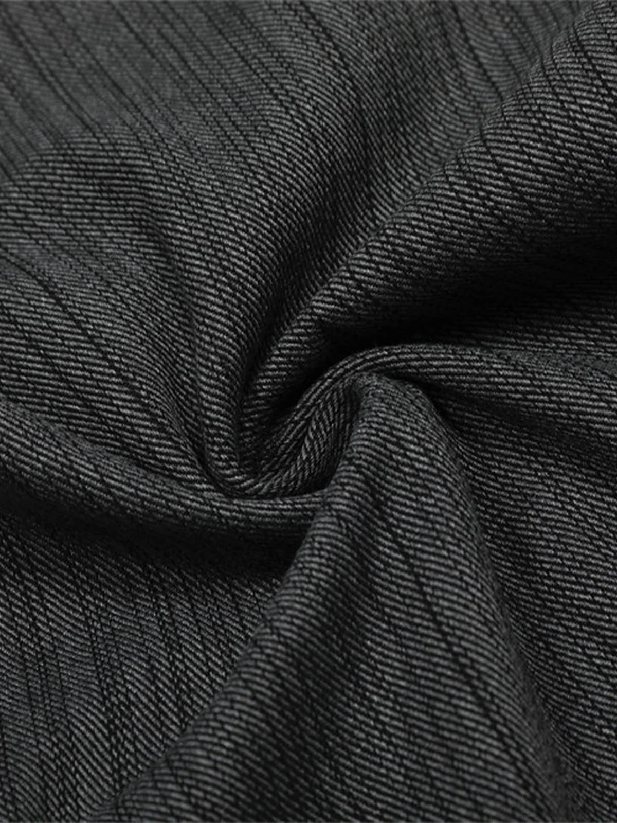 Striped Textured Reverse Pocket Pants - Image 7