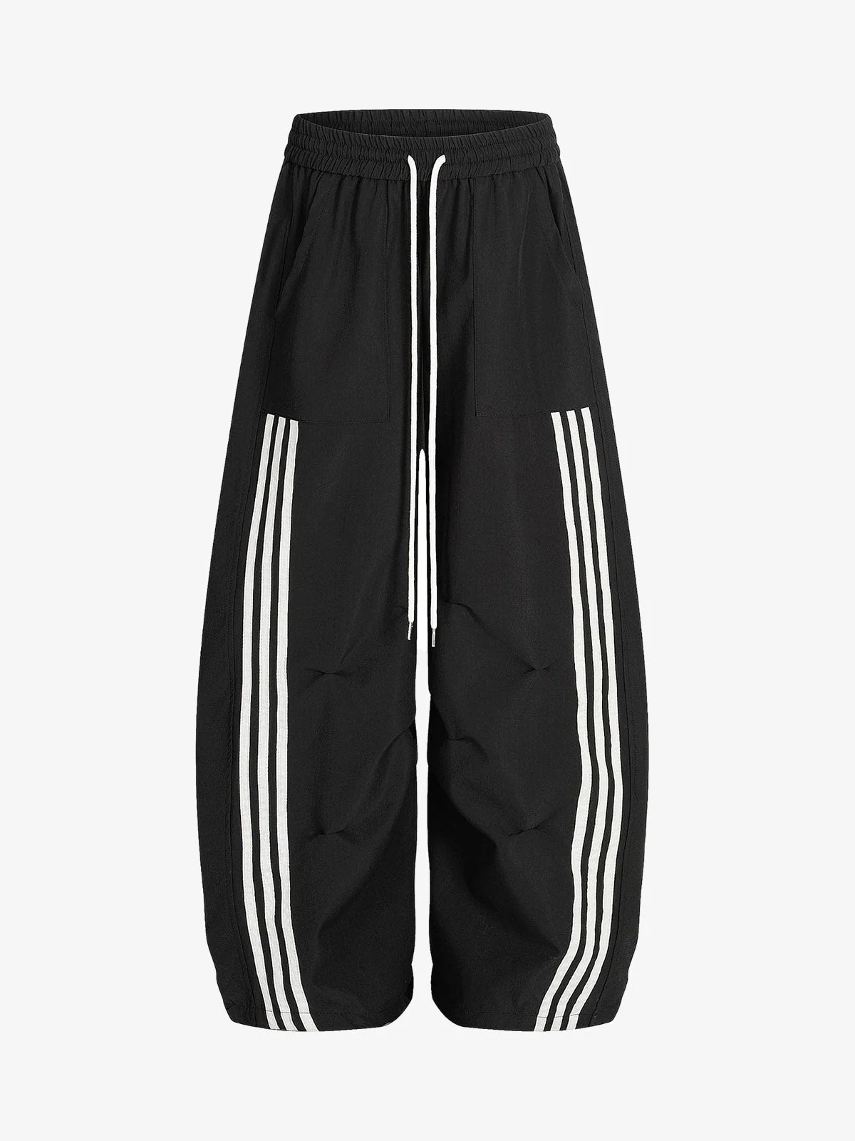Striped Zip-Up Track Jacket and Wide-Leg Track Pants Set - Image 7