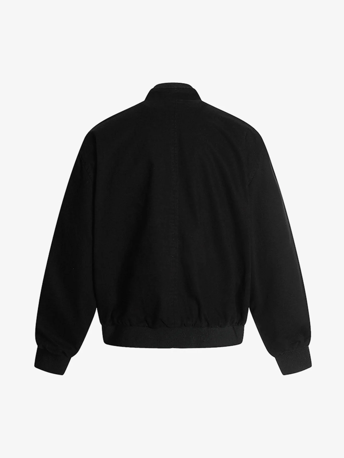 Structured Utility Stand Collar Zip Up Jacket - Image 3