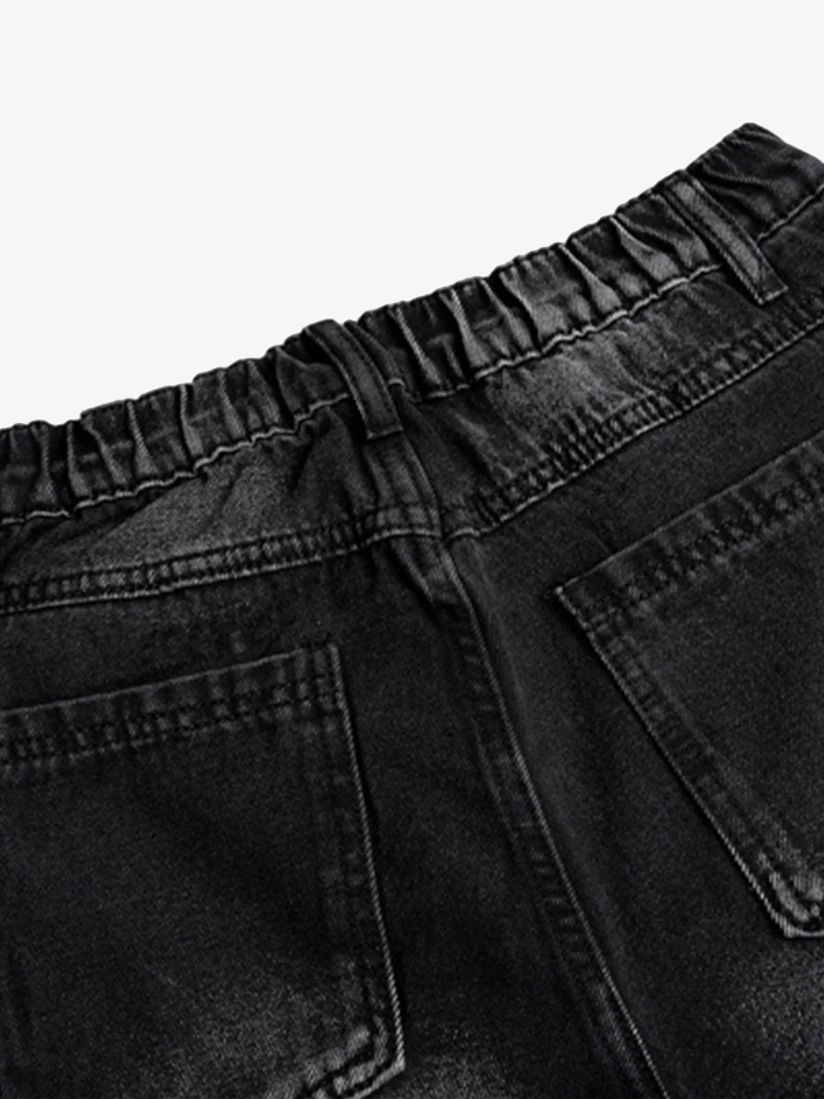 Street Stripe Paneled Work Jeans - Image 4