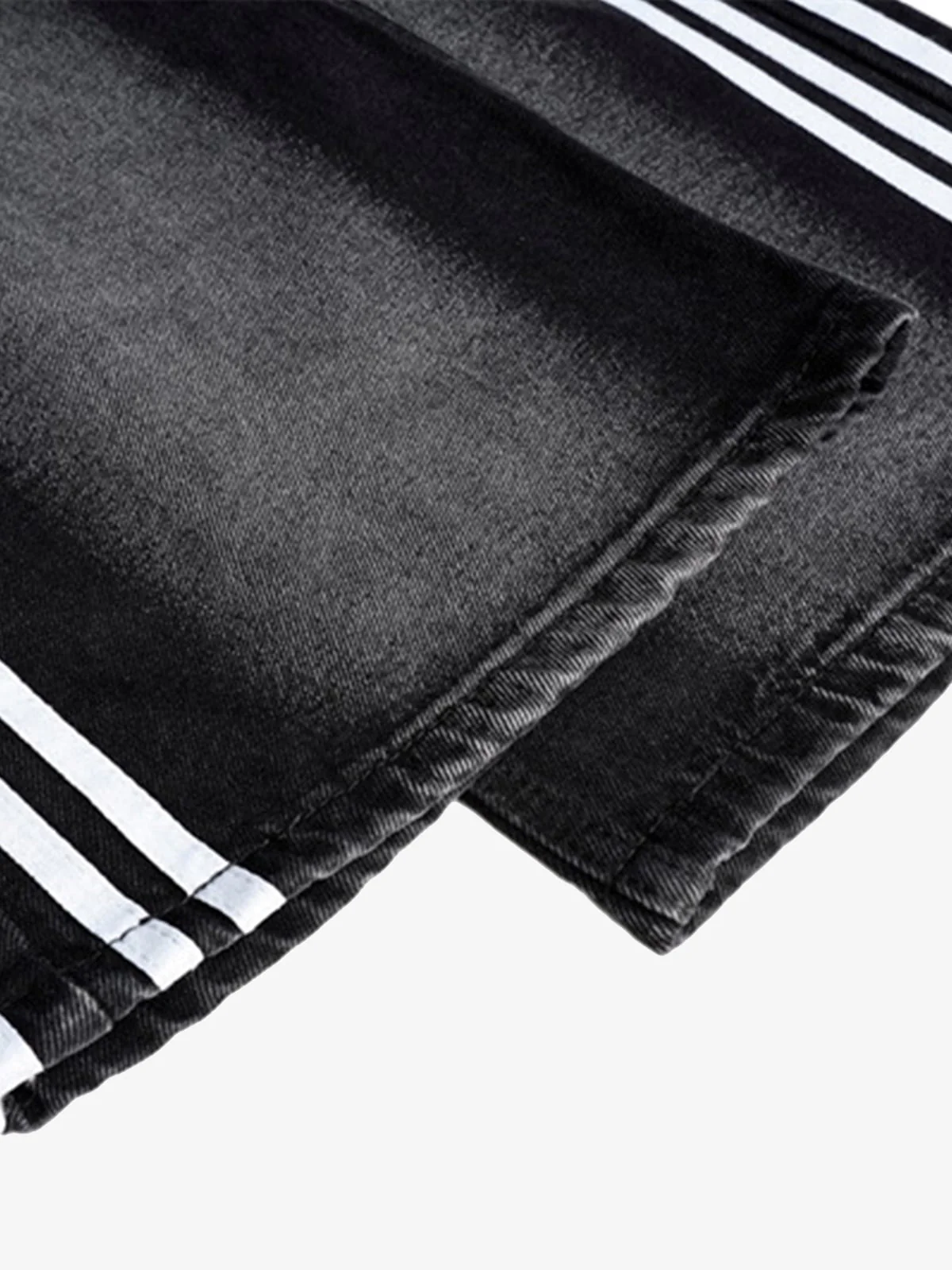 Street Stripe Paneled Work Jeans - Image 7