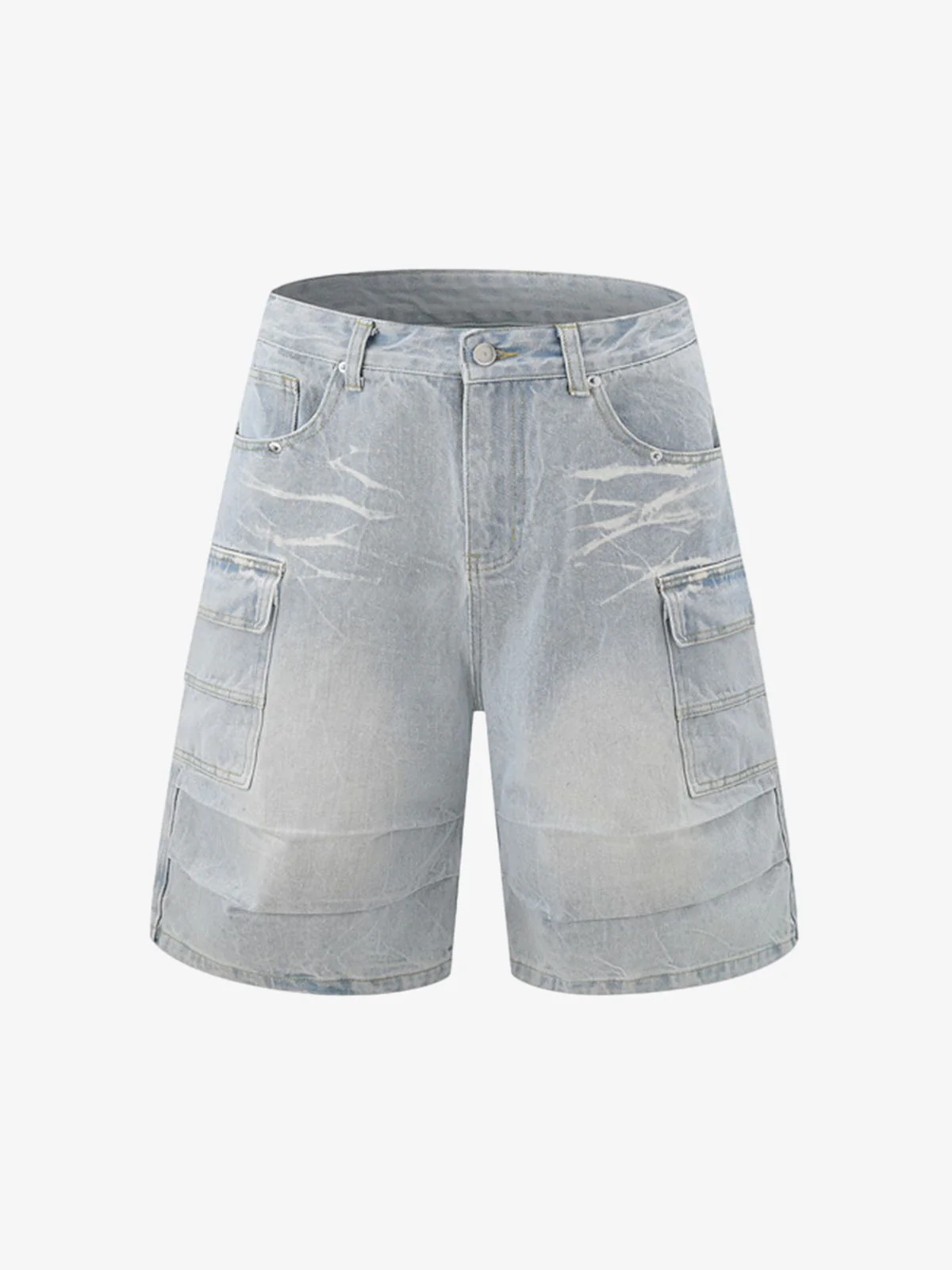 Short Sleeve Shirt & Shorts Denim Set - Image 14