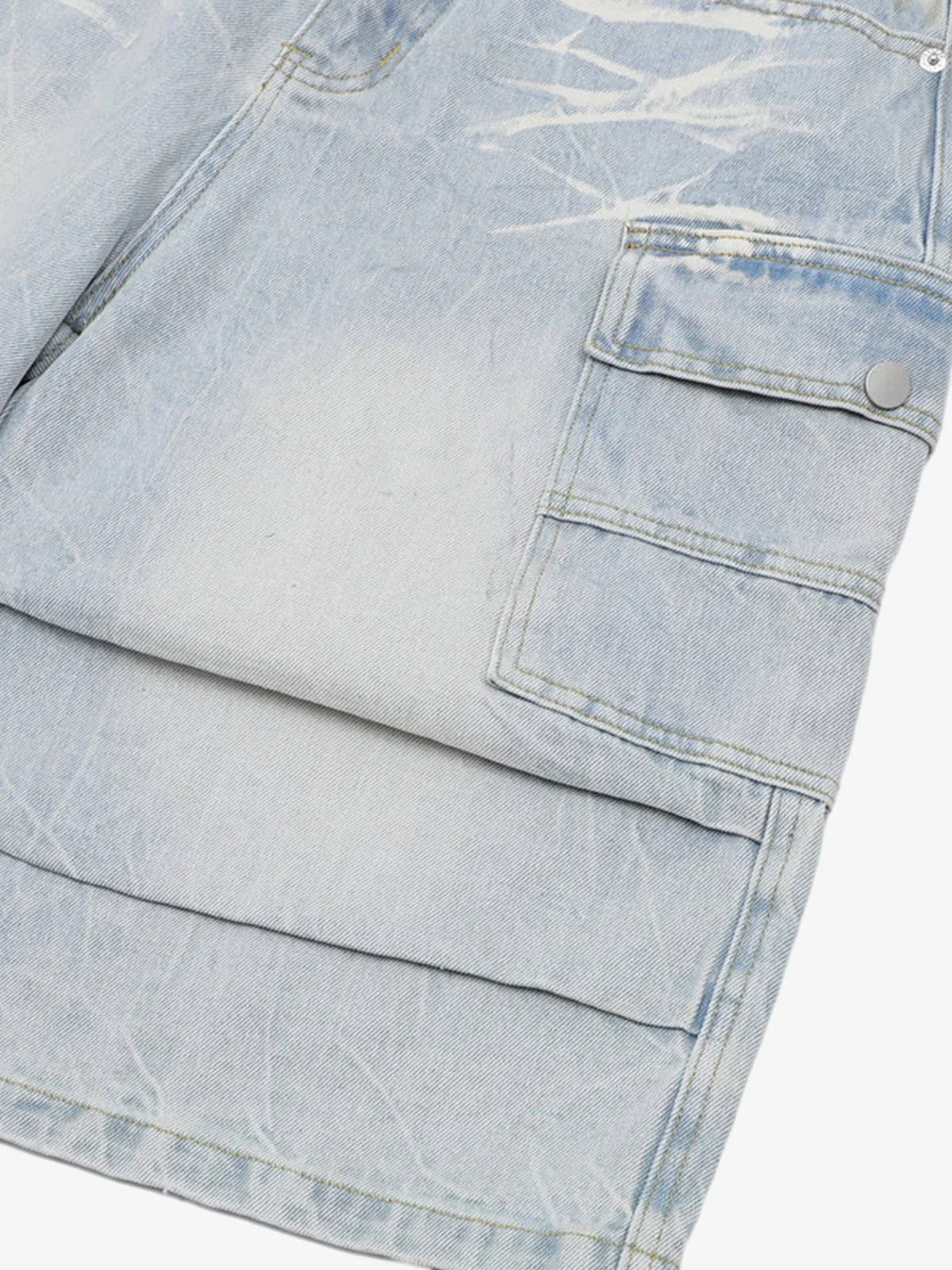 Short Sleeve Shirt & Shorts Denim Set - Image 18