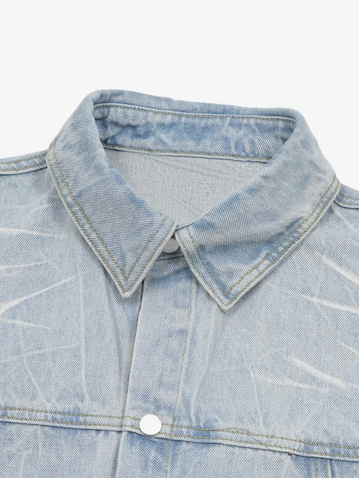 Short Sleeve Shirt & Shorts Denim Set - Image 19