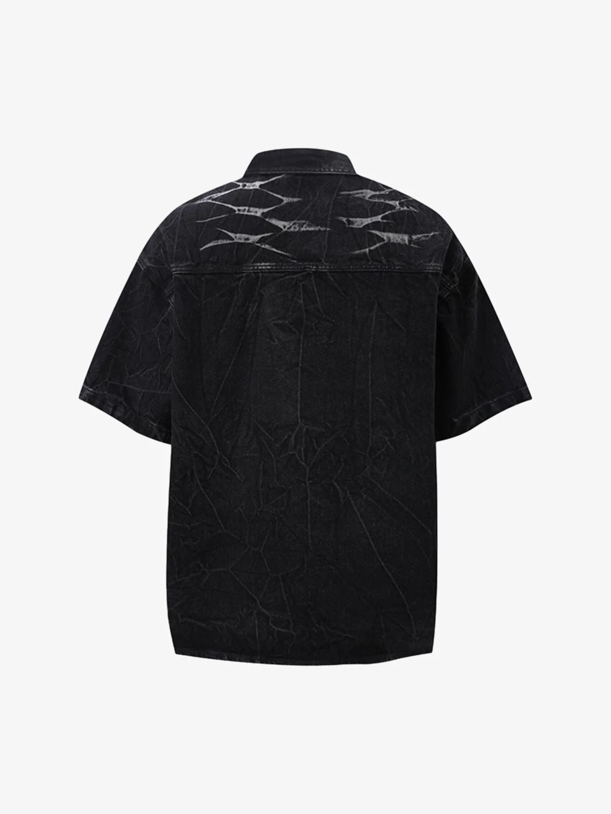 Short Sleeve Shirt & Shorts Denim Set - Image 3