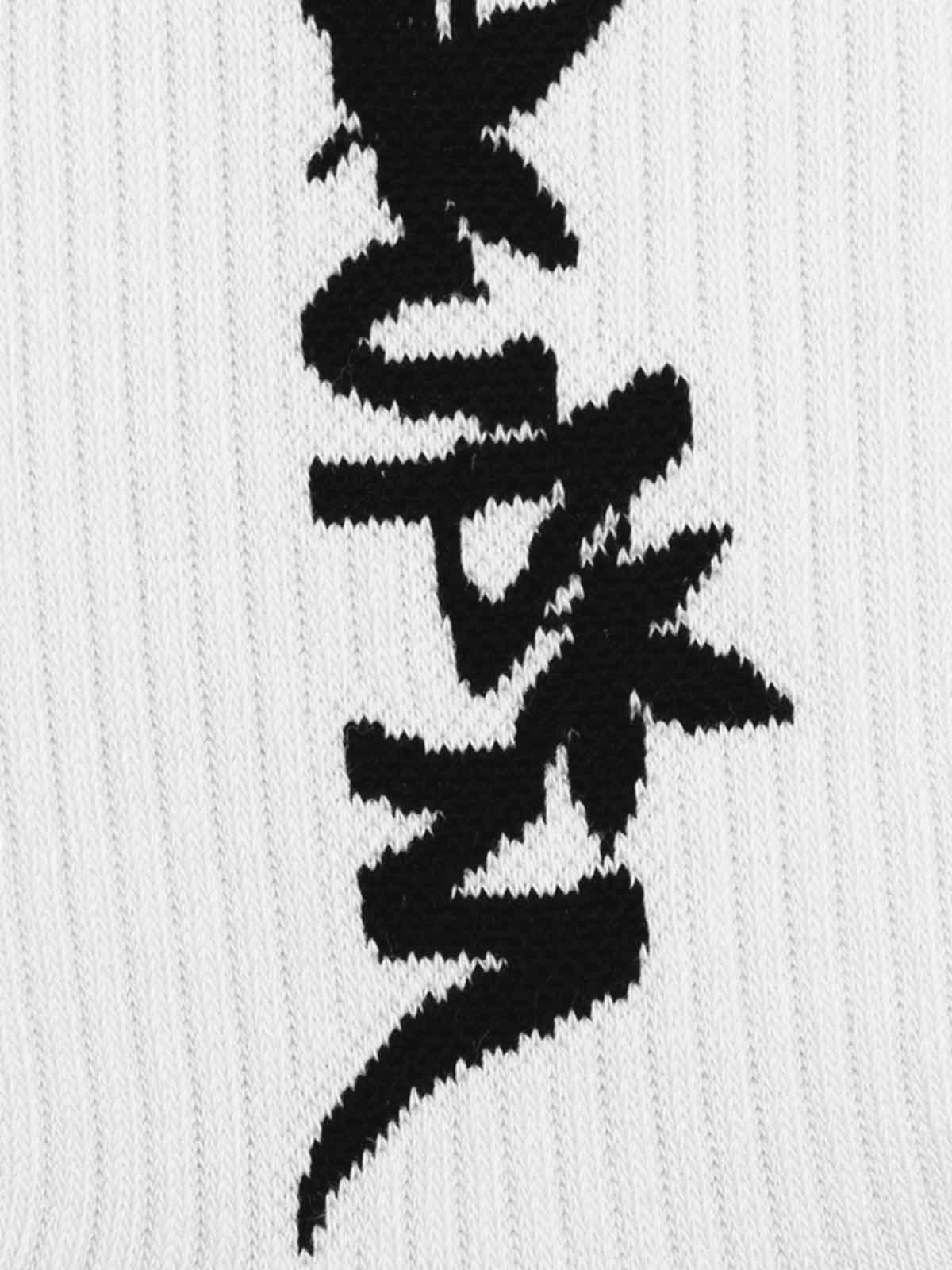 SUPM Unique Logo Letter Print Socks - Image 2