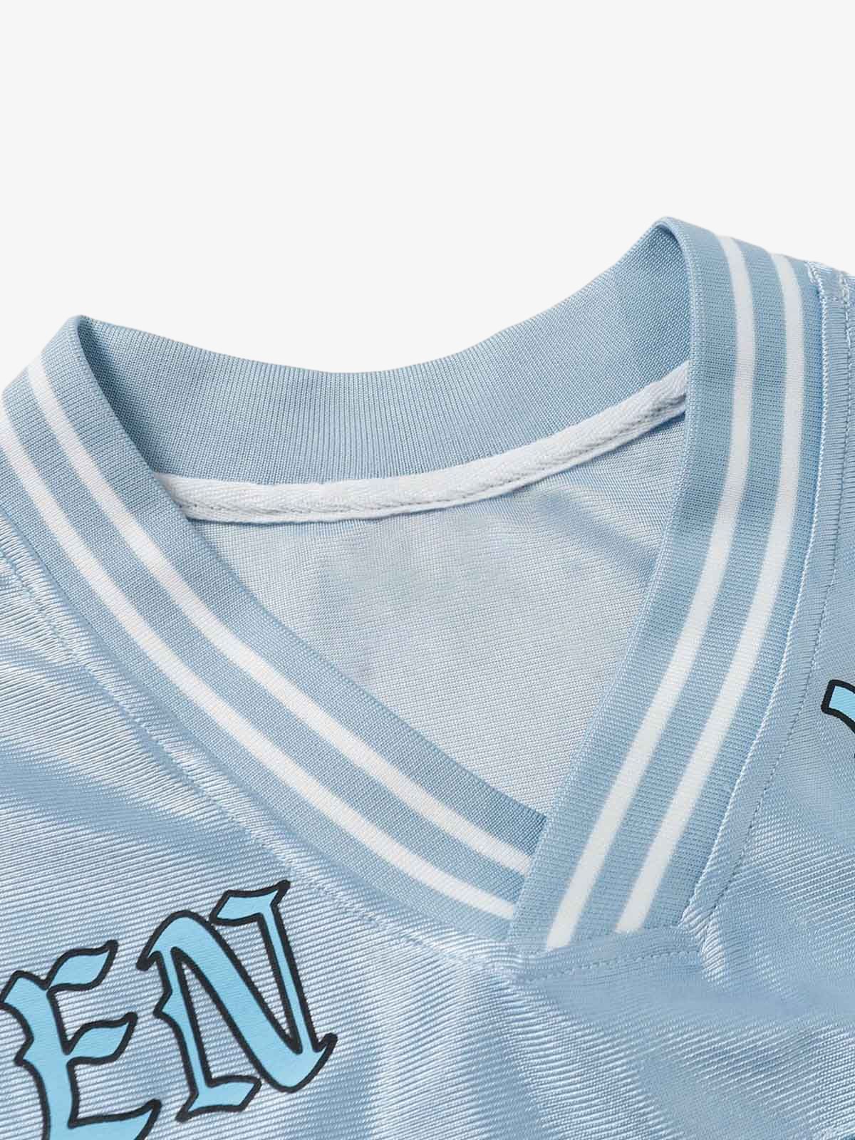 NO.90 Jersey V-Neck T-Shirt - 2470 - Image 7