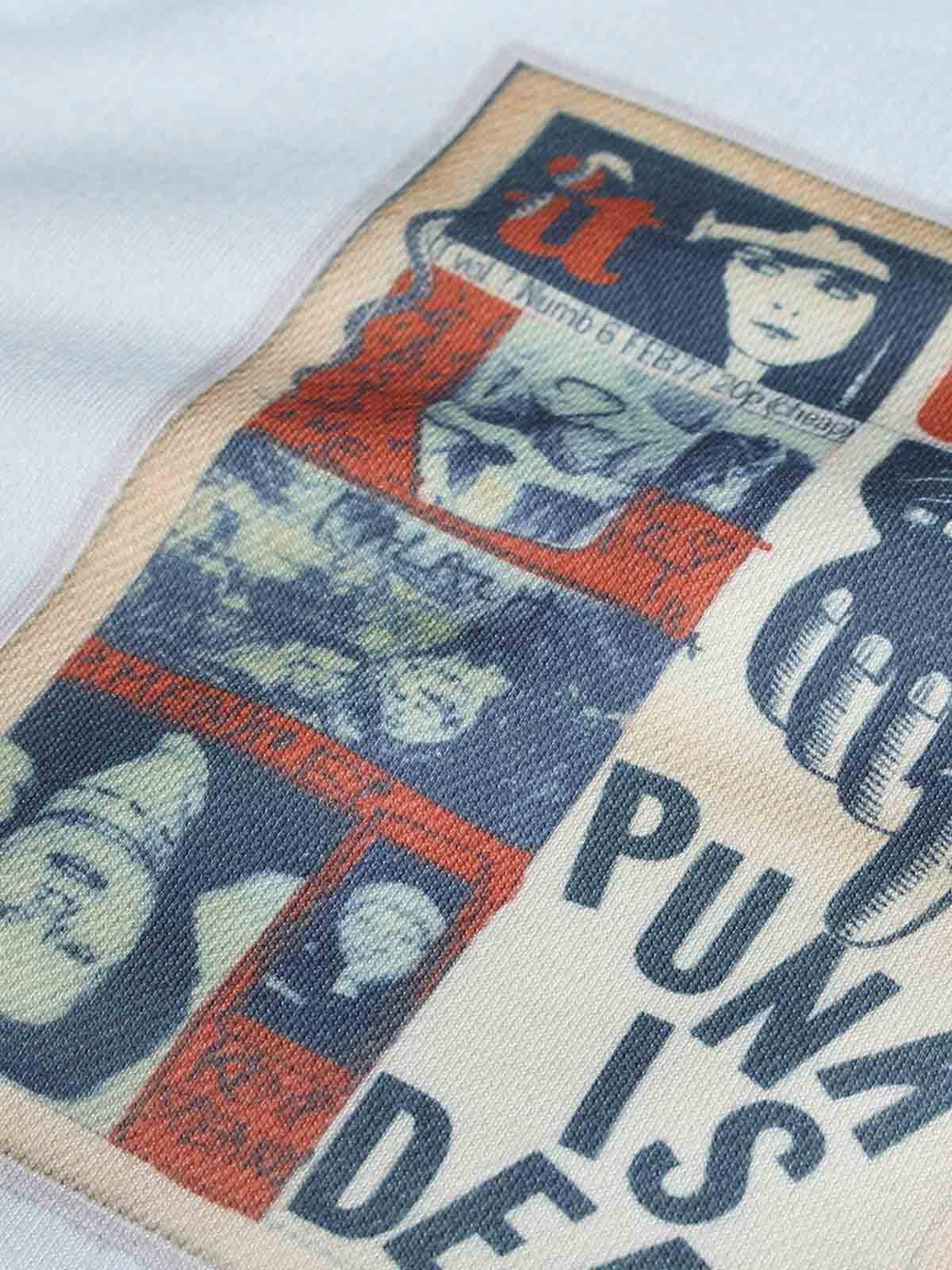 Stylish Graphic Hoodie with Unique Patchwork Design for Men - Image 10