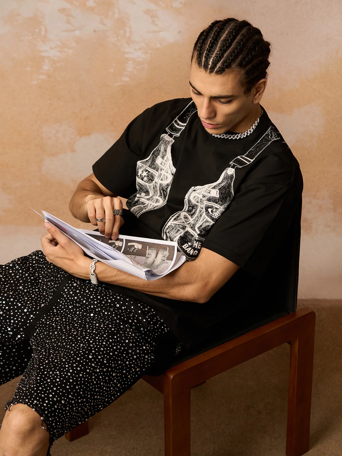 Jacket Print Graphic T-Shirt - Image 10