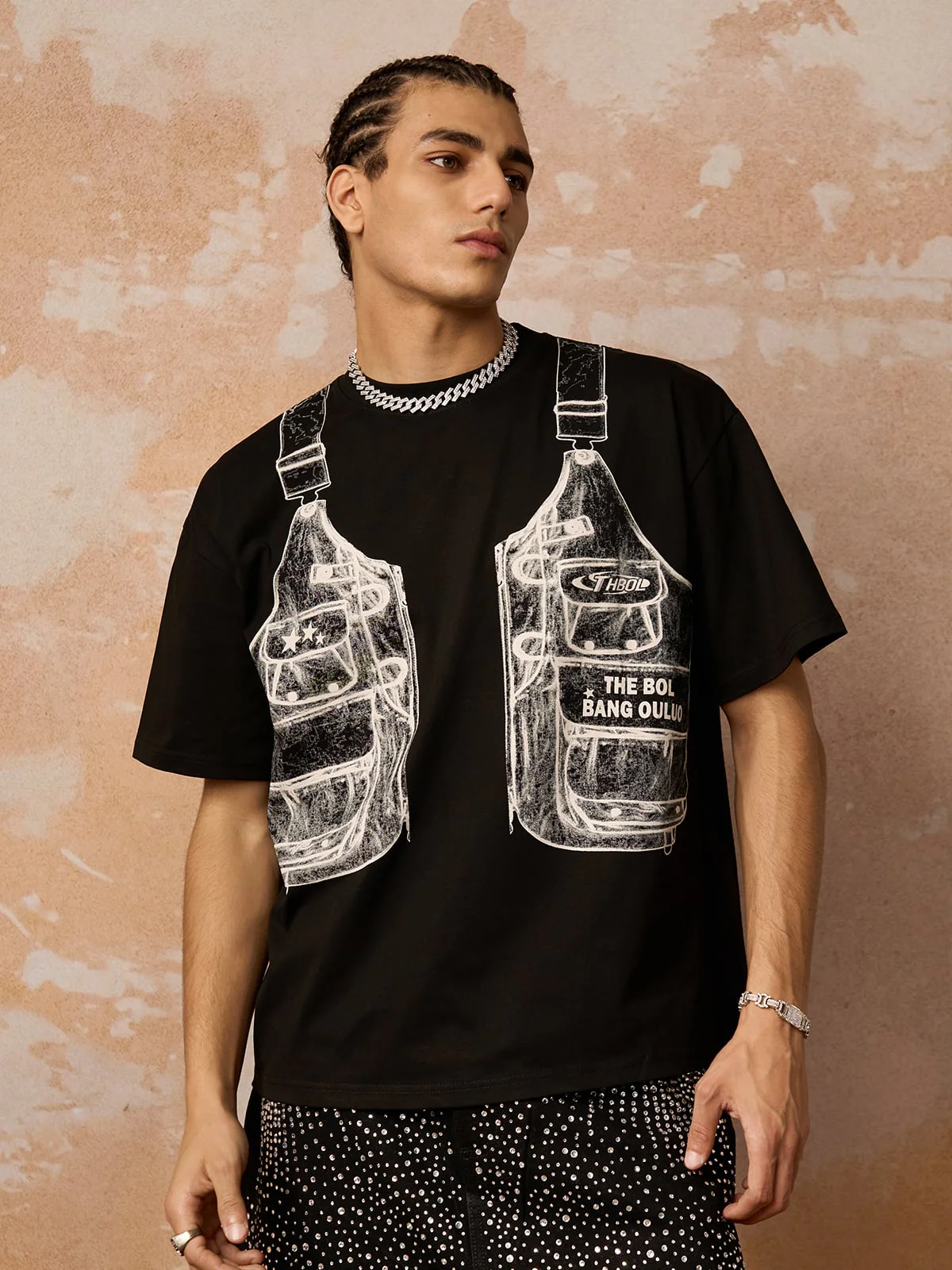 Jacket Print Graphic T-Shirt - Image 11
