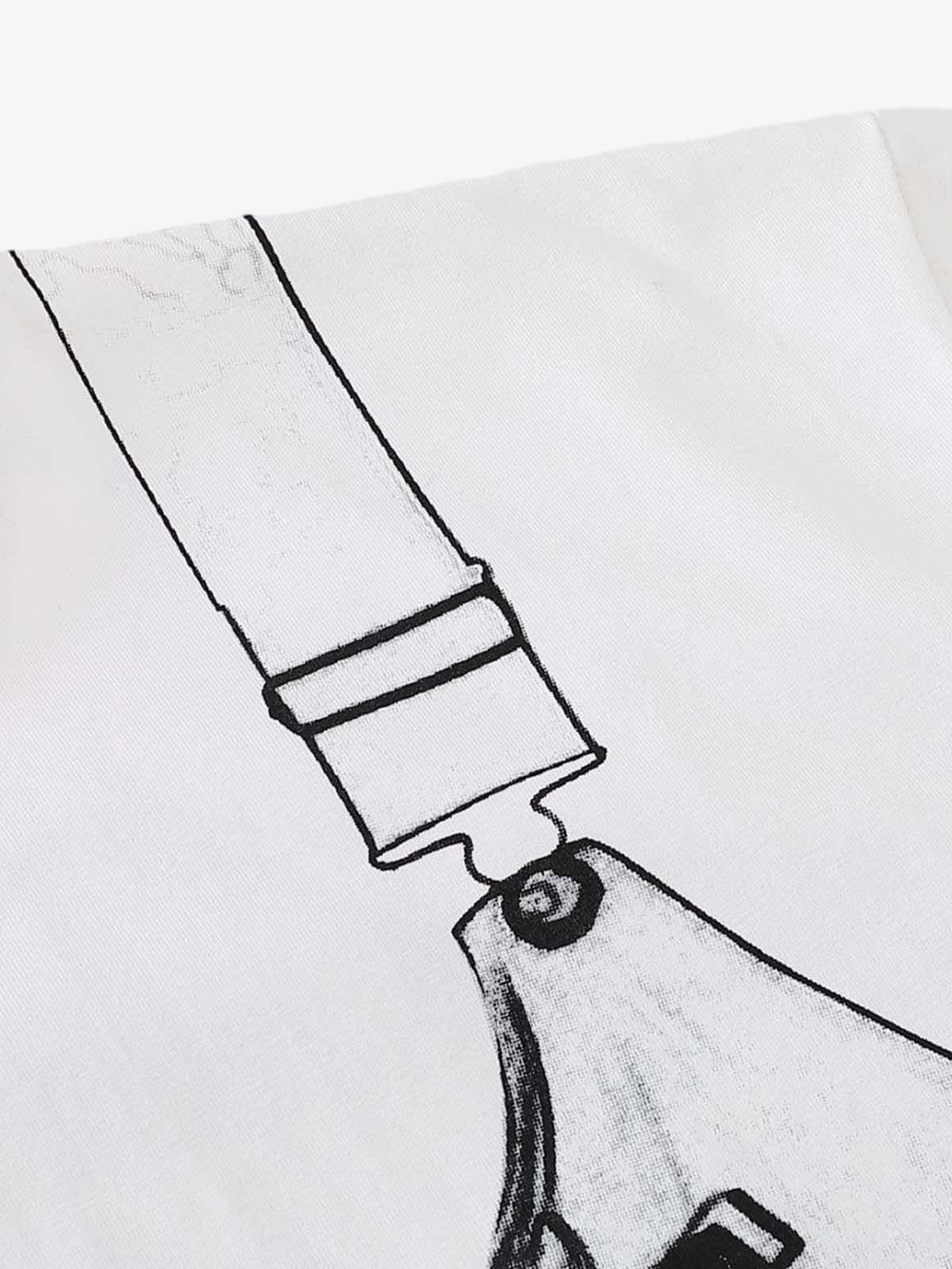 Jacket Print Graphic T-Shirt - Image 14