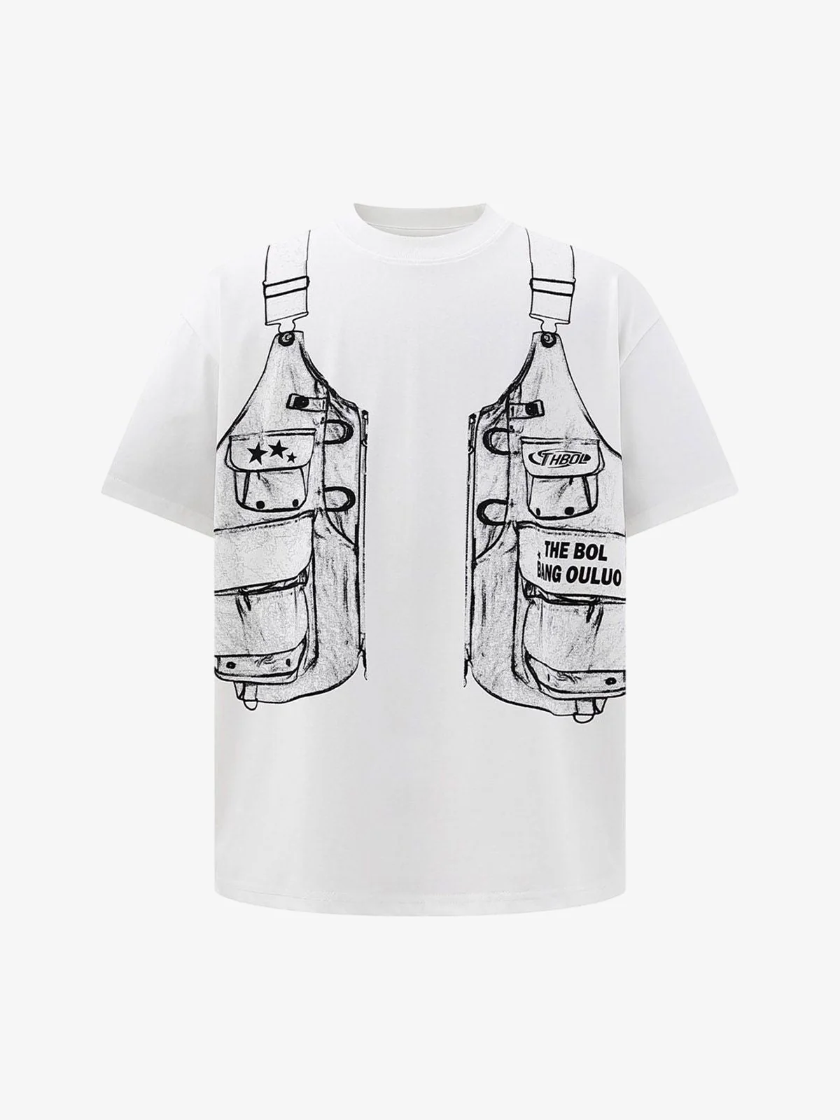 Jacket Print Graphic T-Shirt - Image 2