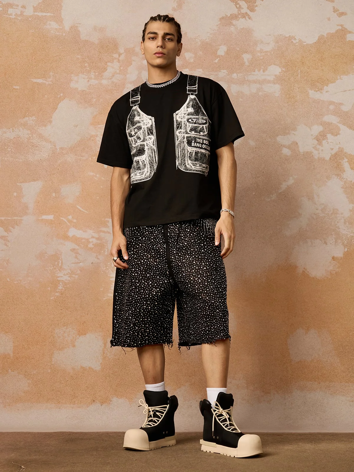 Jacket Print Graphic T-Shirt - Image 7