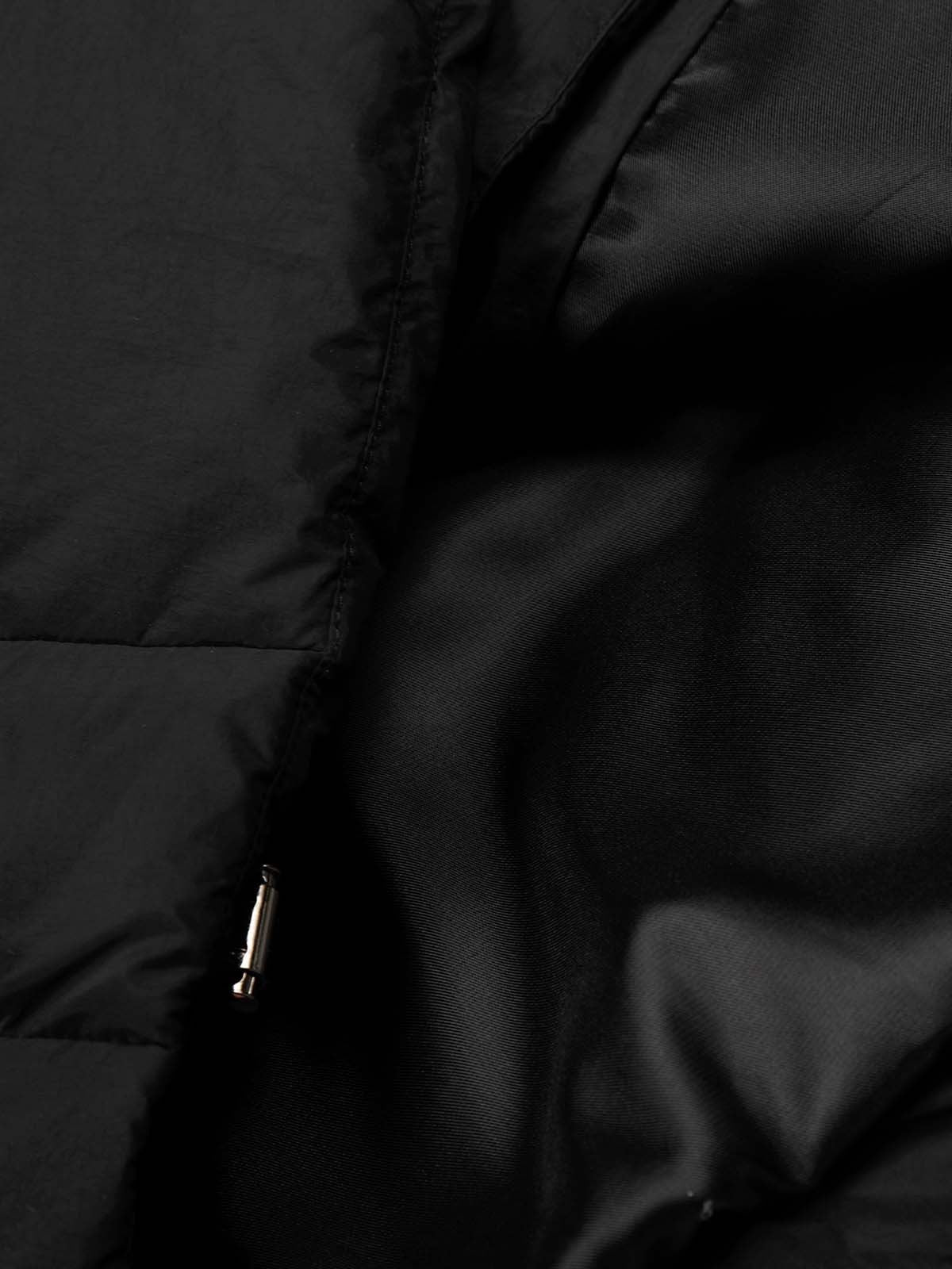 Vintage Asymmetric Zip High-Neck Puffer Jacket - Image 11