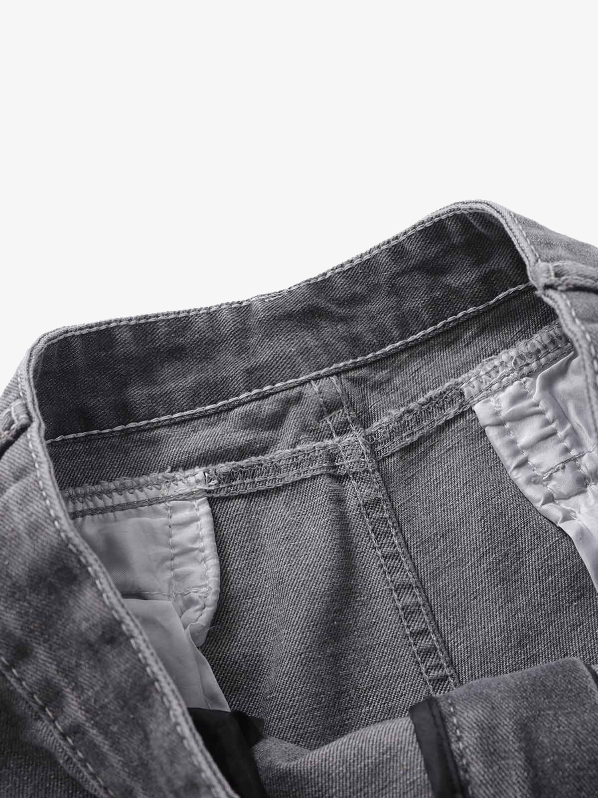 Washed Gradient Flared Jeans - Image 5