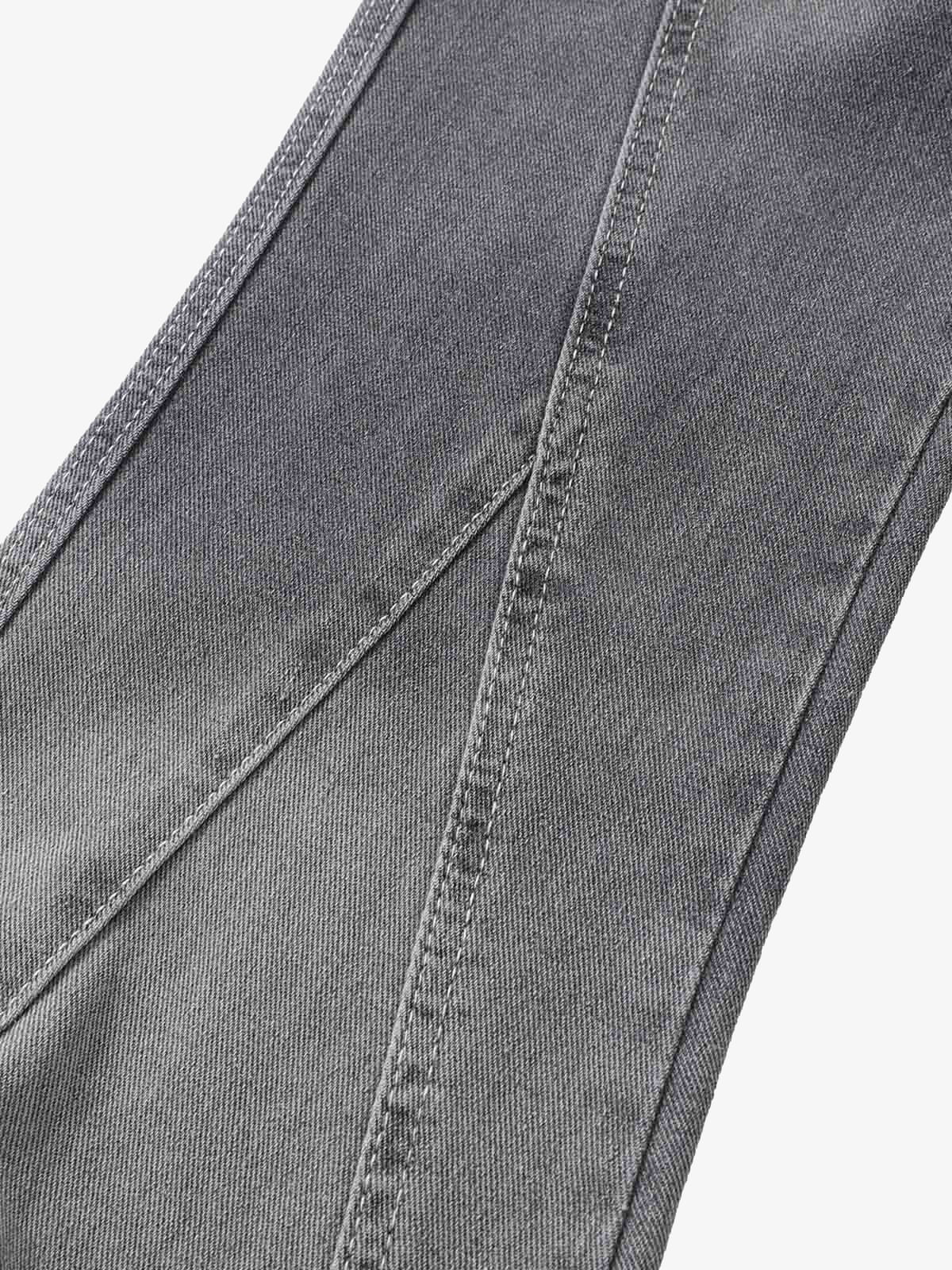 Washed Gradient Flared Jeans - Image 6