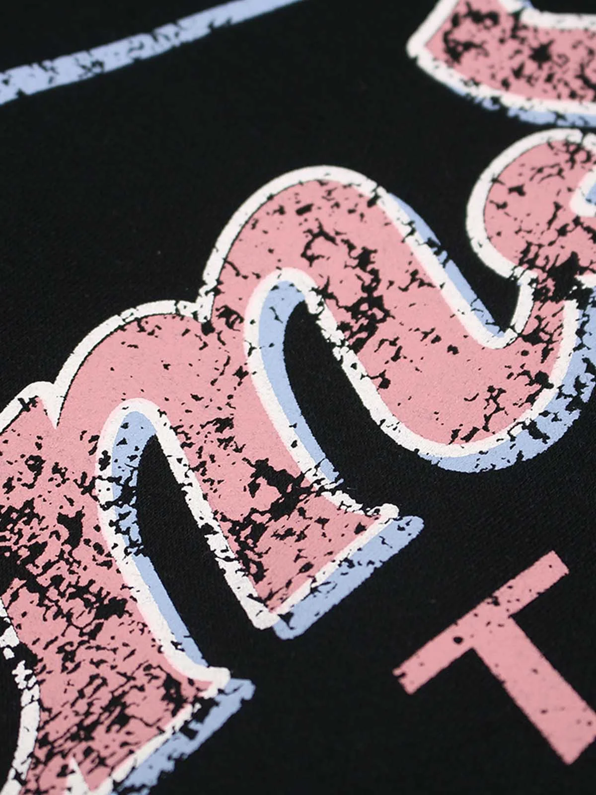 Retro Graphic Fleece-Lined Baggy Sweatpants - Image 11