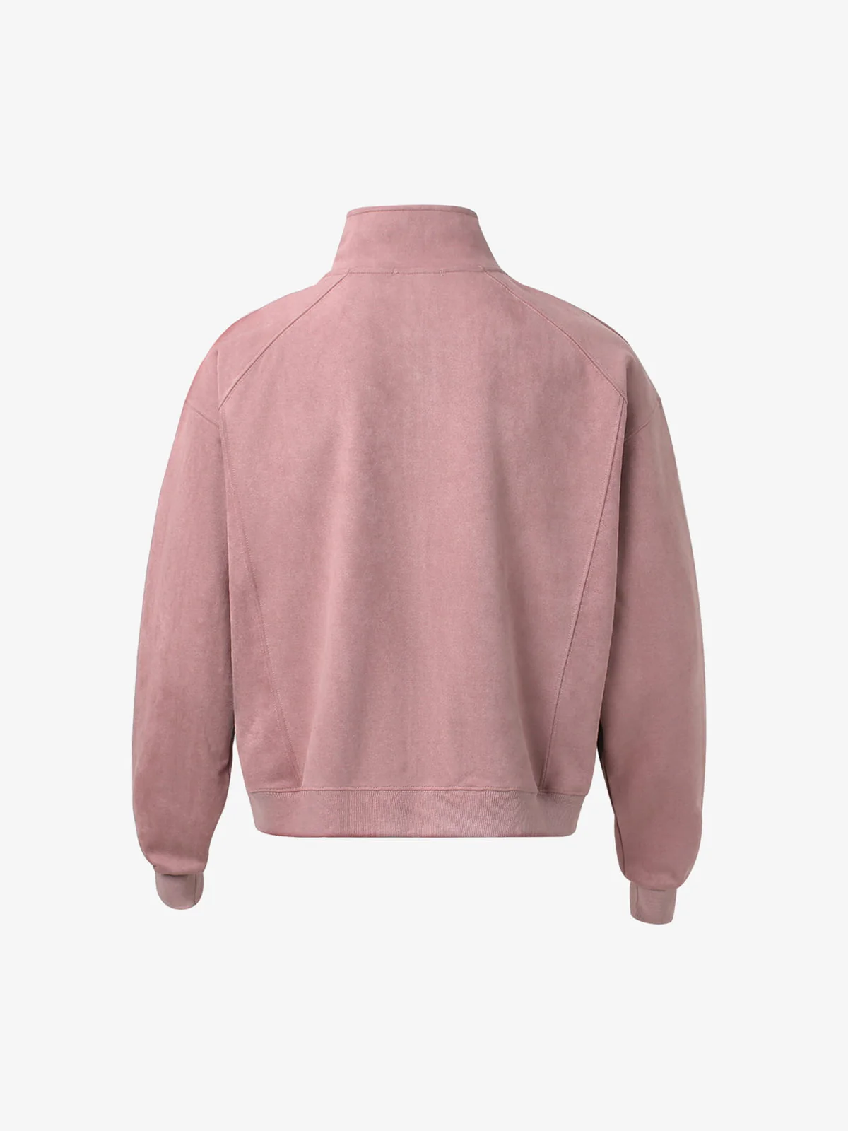 Suede Embroidered Zippered Short Jacket - Image 7