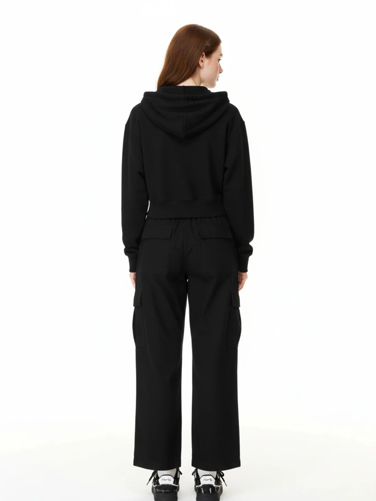 Suede Leopard-Trimmed Paneled Bomber Jacket - Image 5