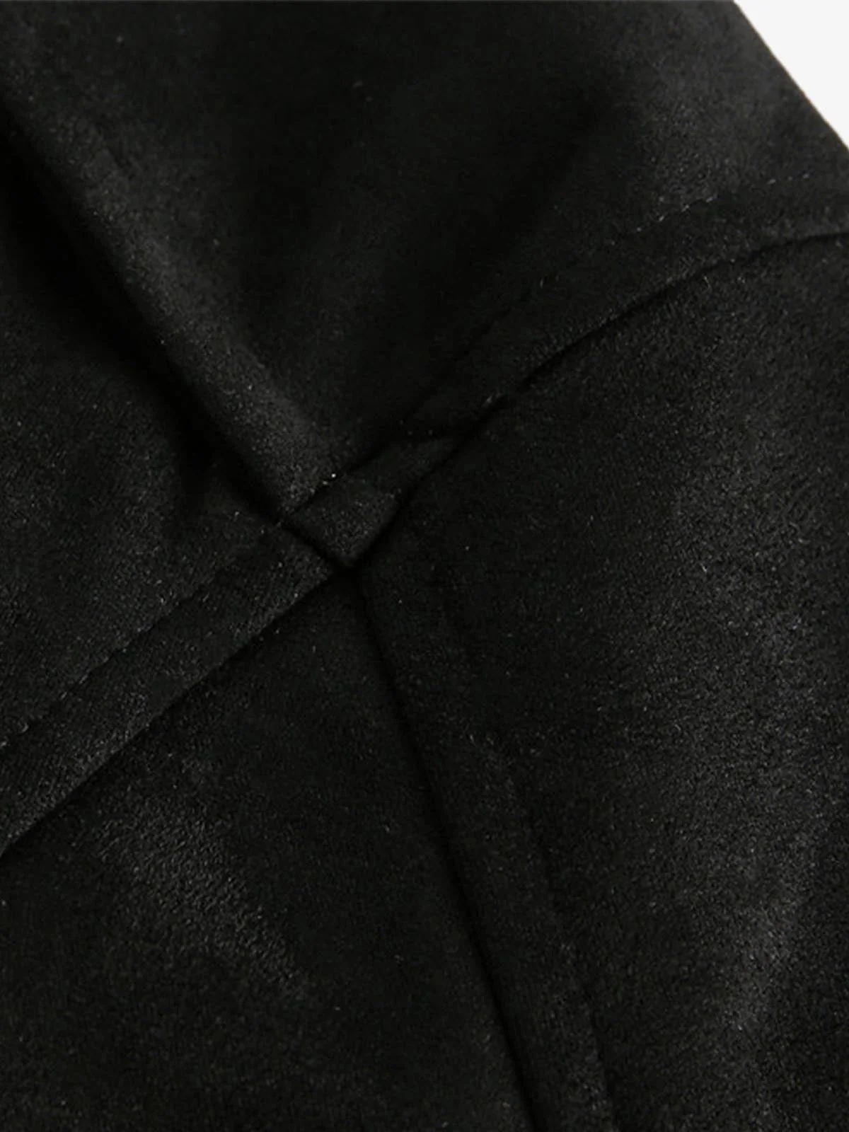 Suede Leopard-Trimmed Paneled Bomber Jacket - Image 8