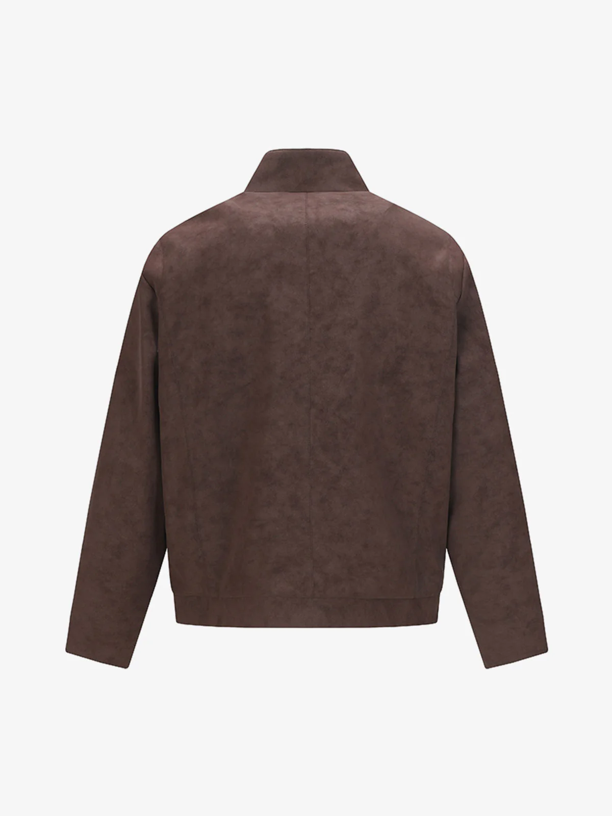 Suede Studded Zip Up Jacket - Image 3