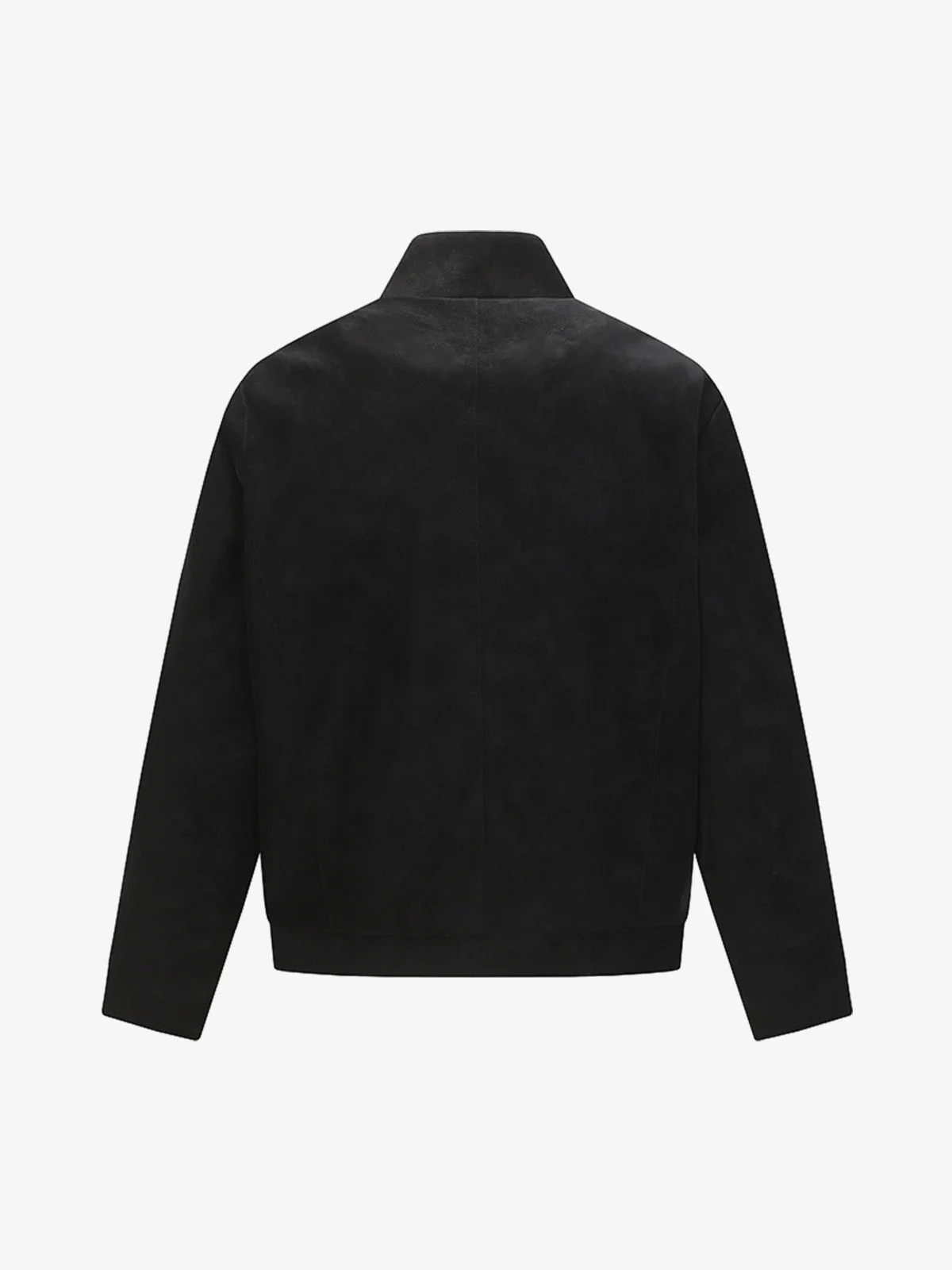 Suede Studded Zip Up Jacket - Image 4
