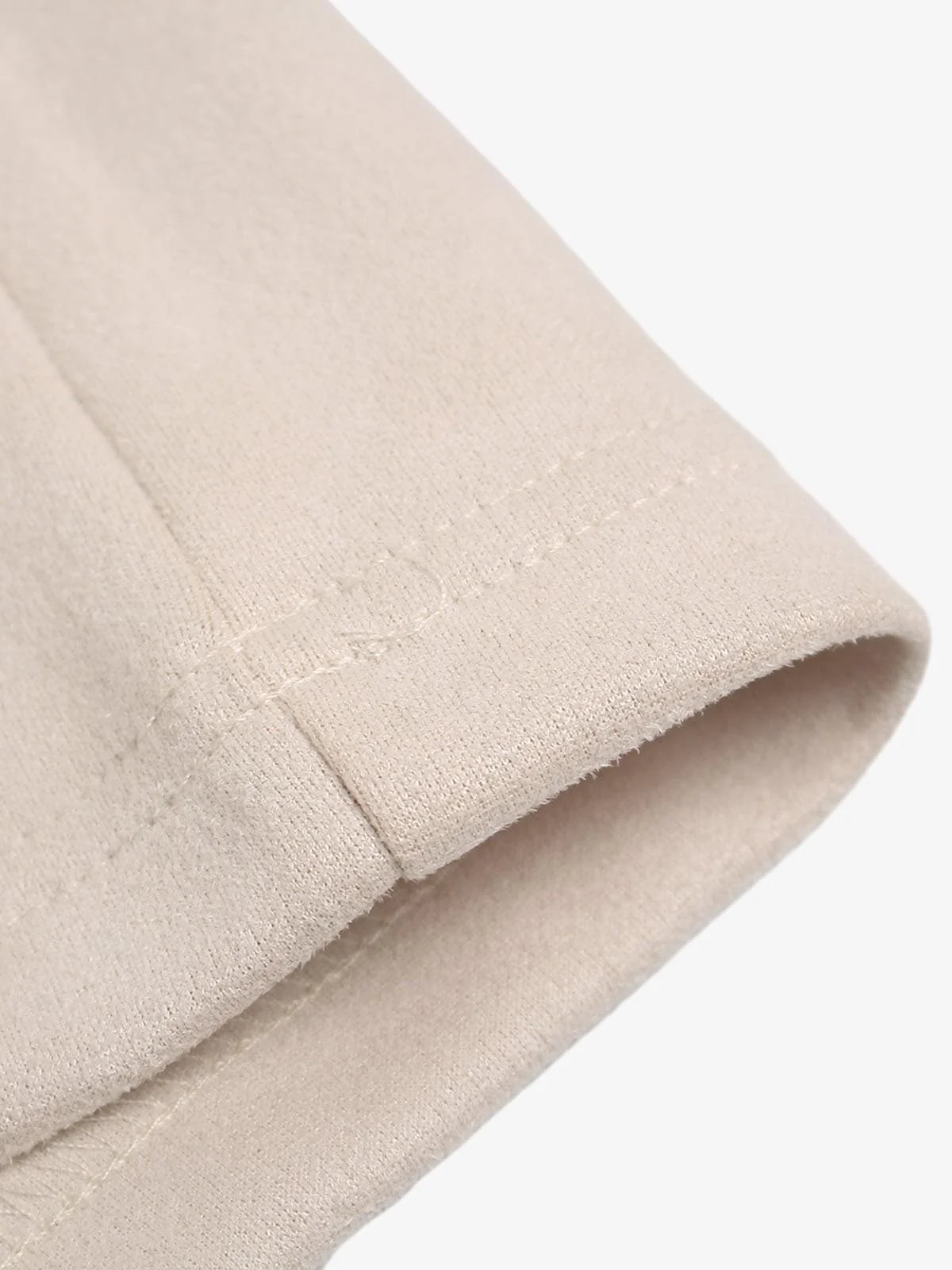 Suede-Touch Embroidered Sport Color-Block T-Shirt - Image 12