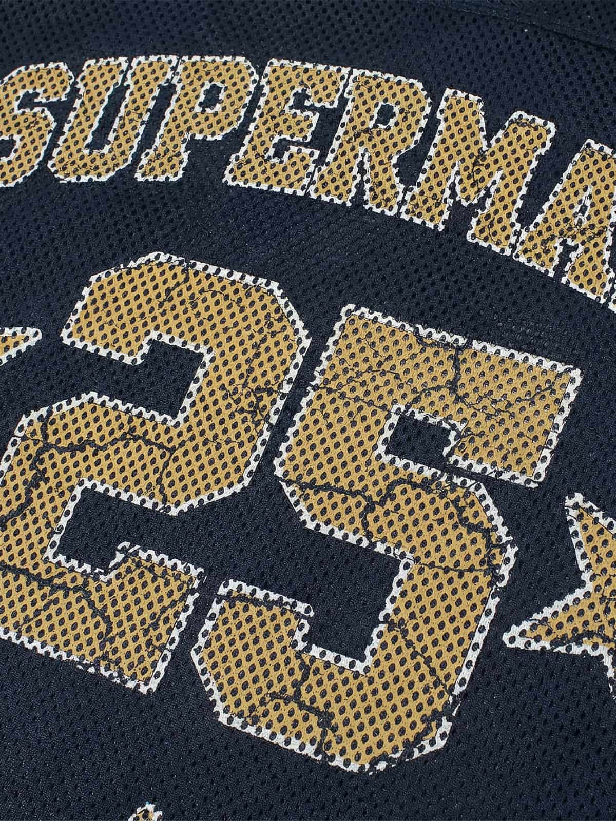 Supermade 25 Flame Graphic Mesh Football Jersey T-Shirt - Image 10