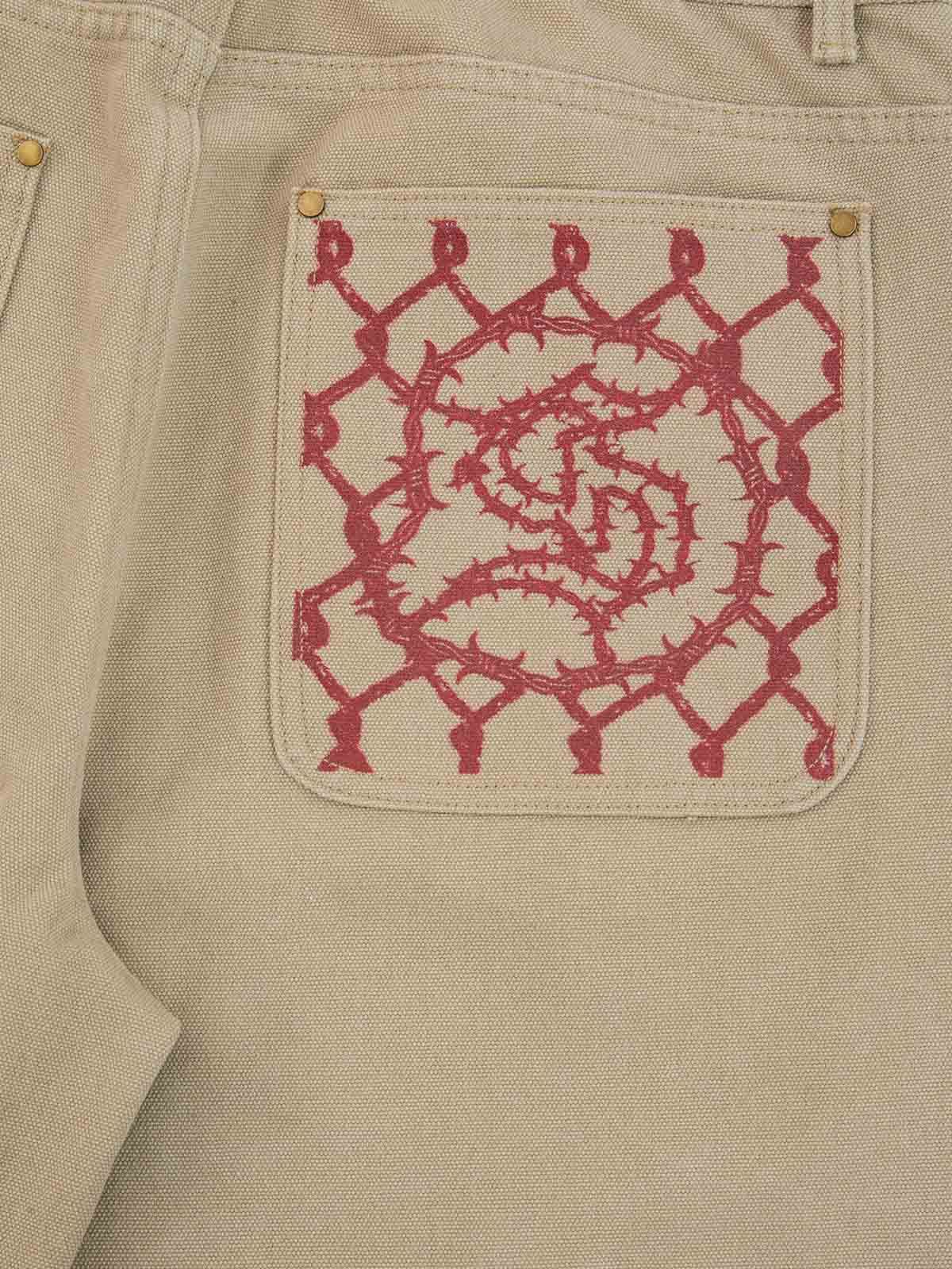 Supermade Multi-Element Appliqué Patchwork Denim Suit - Image 48