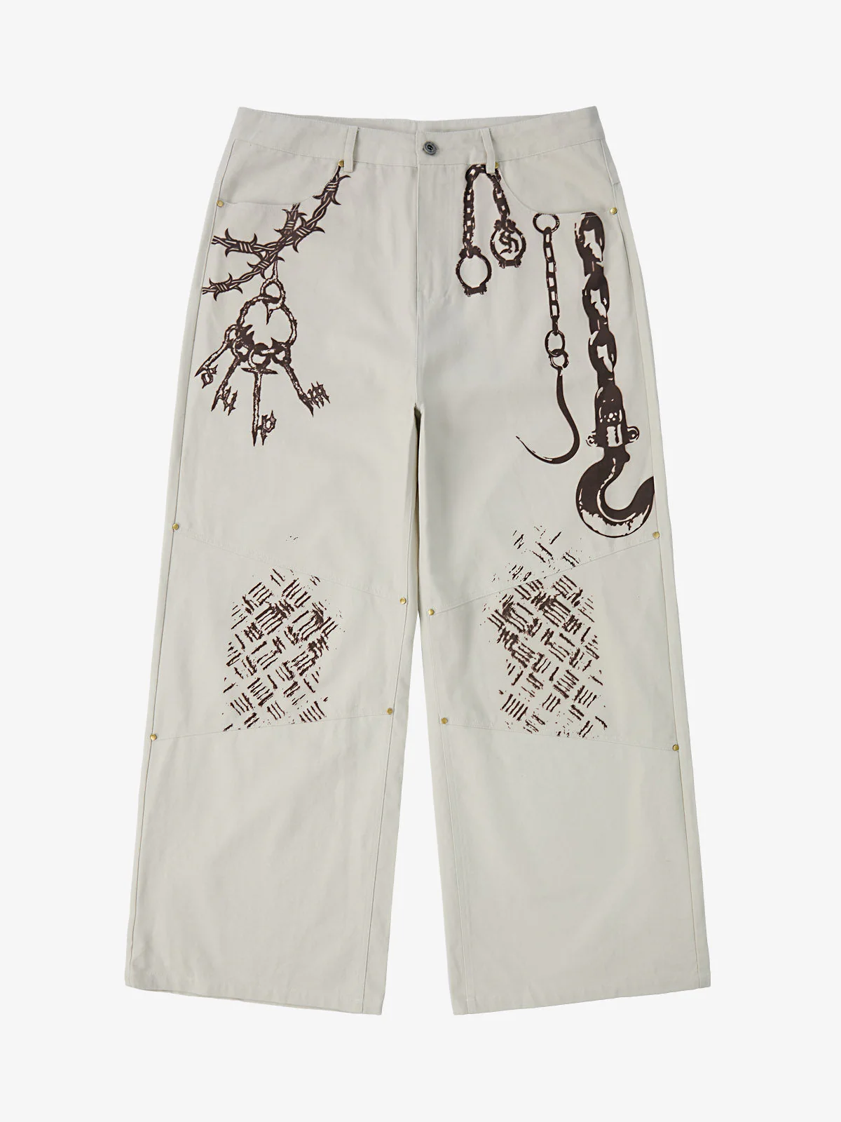 Supermade Retro Slogan Embroidered Canvas Set - Image 46