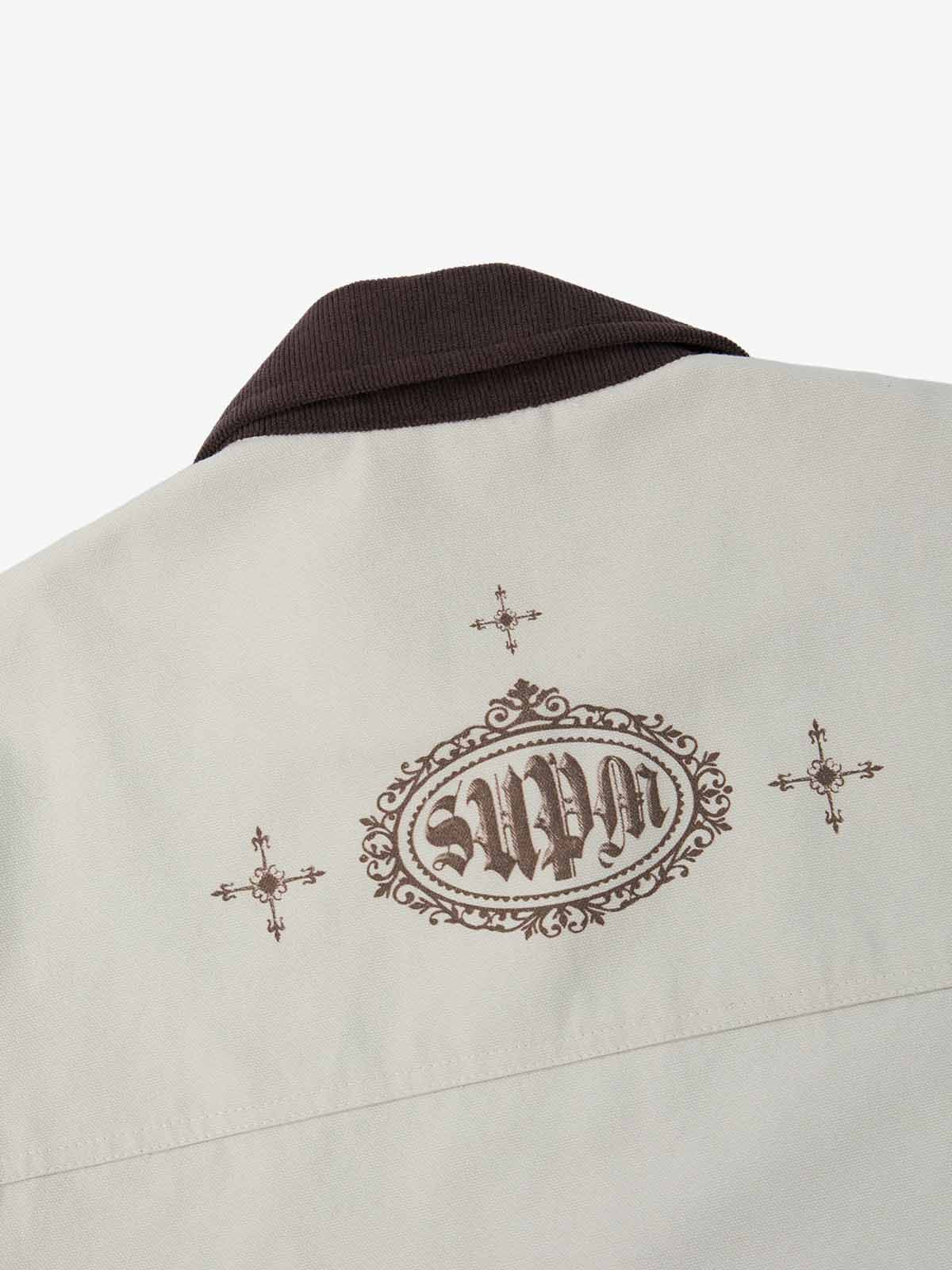 Supermade Retro Slogan Embroidered Canvas Set - Image 53